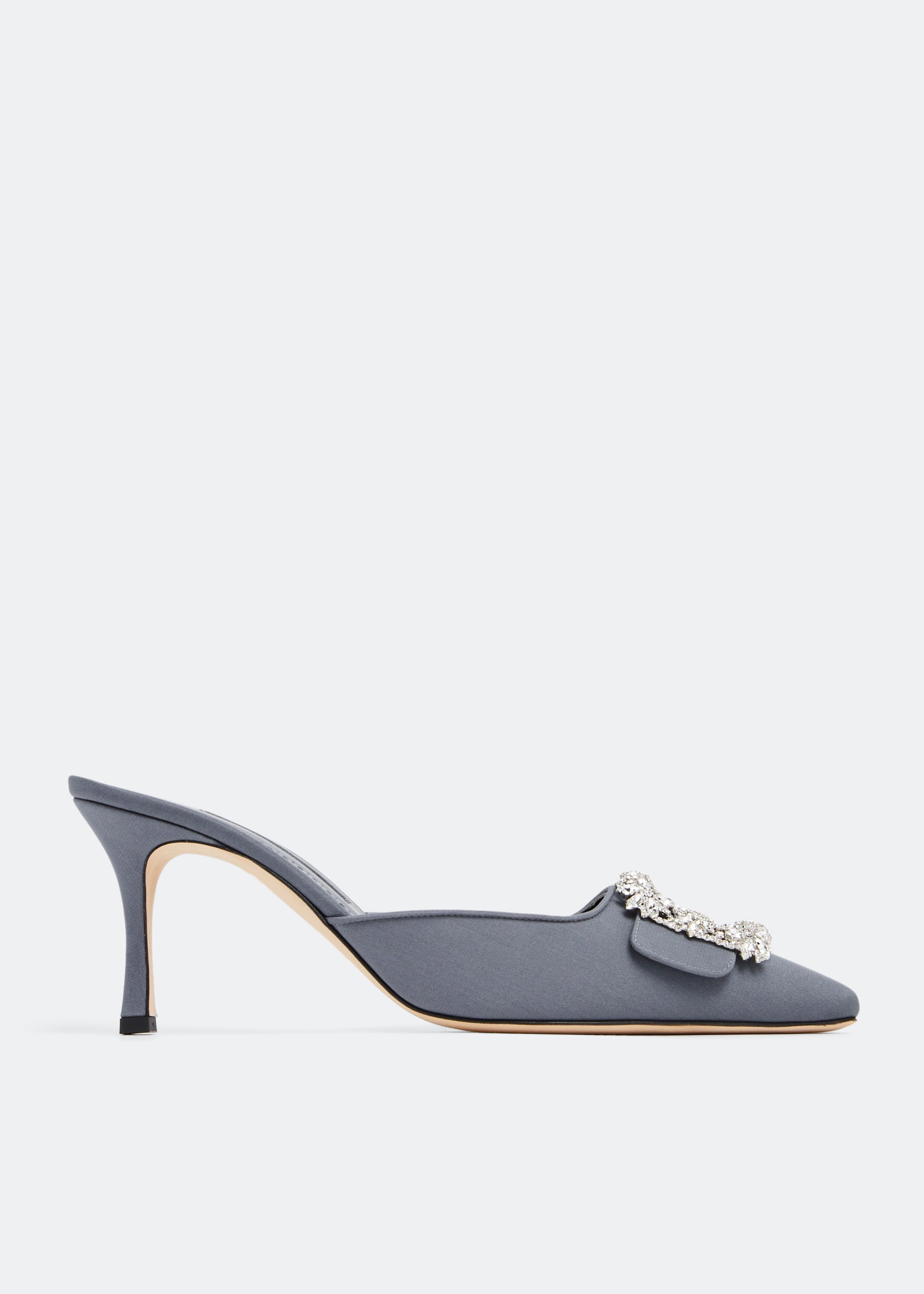 

Maysale jewel mules, Grey