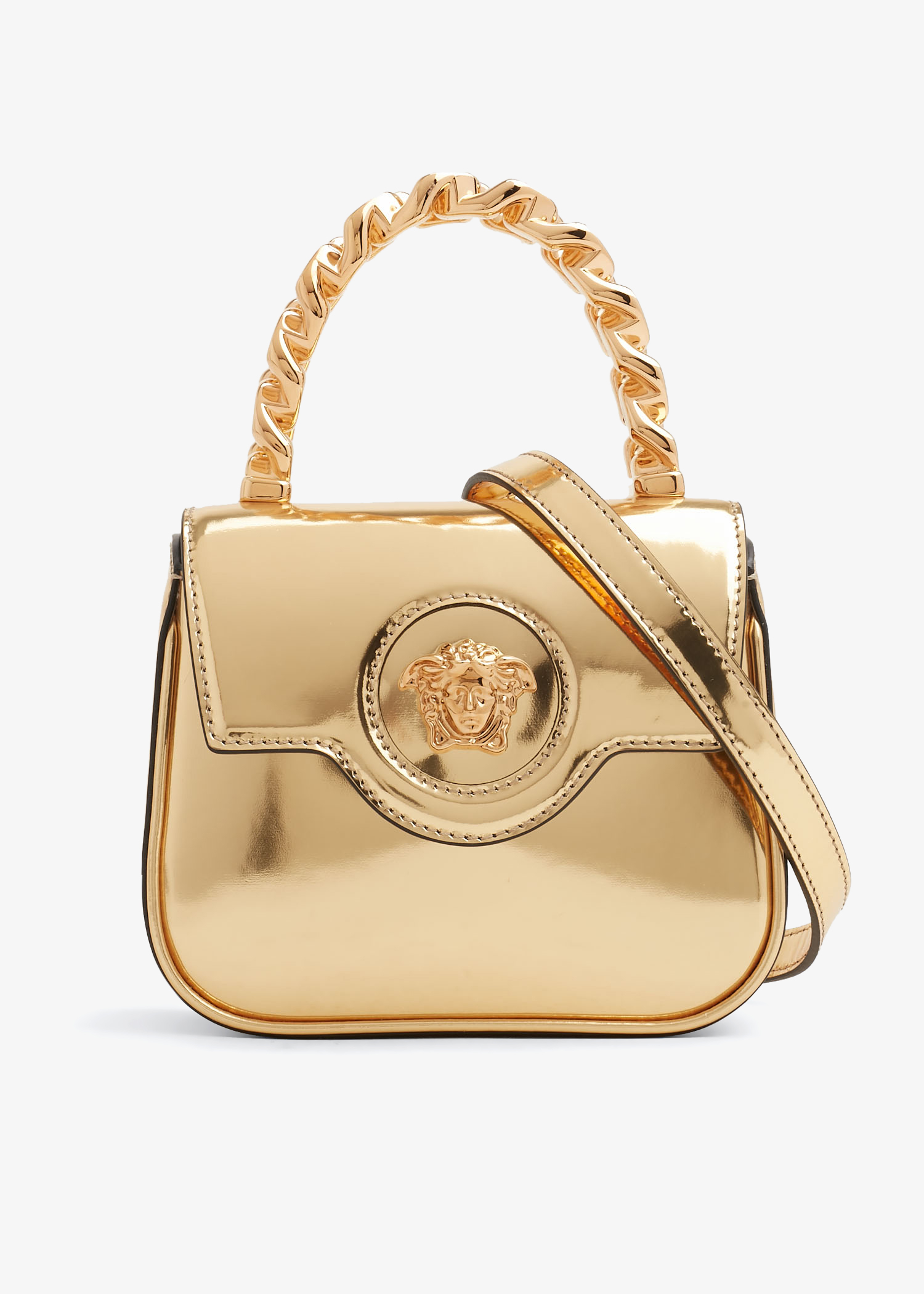 

La Medusa mini bag, Gold