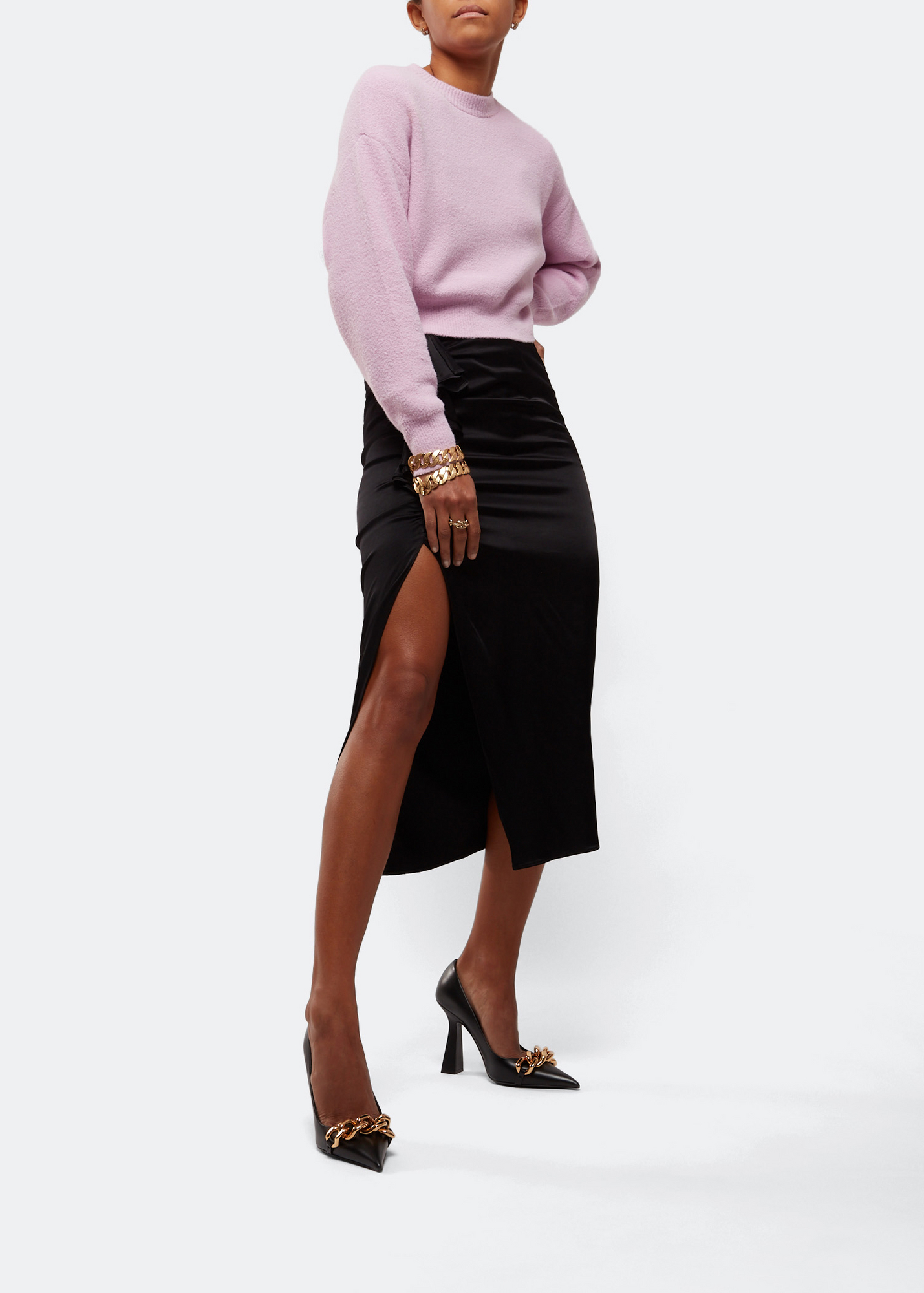 

Medusa chain pumps, Black