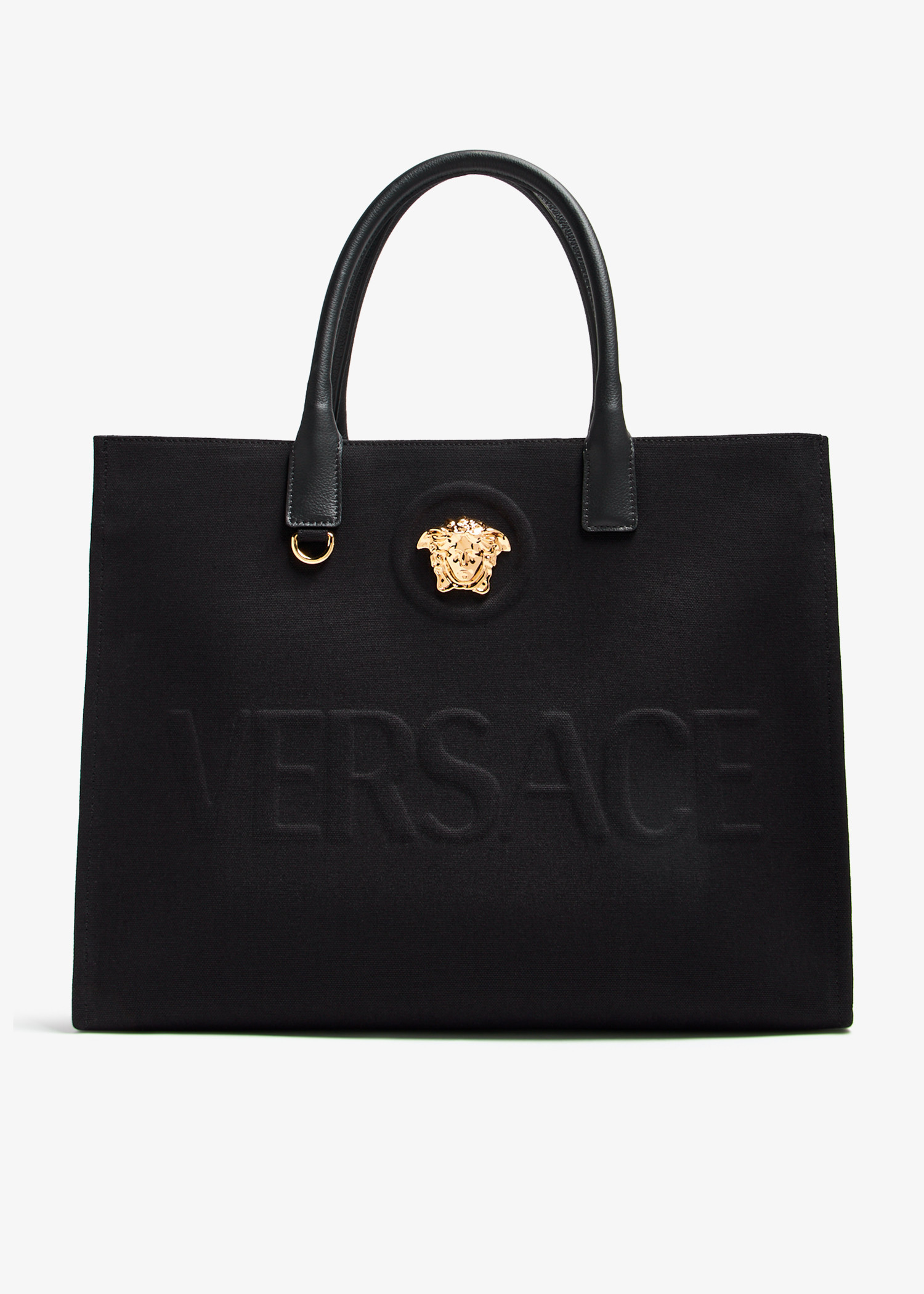 

La Medusa canvas tote bag, Black