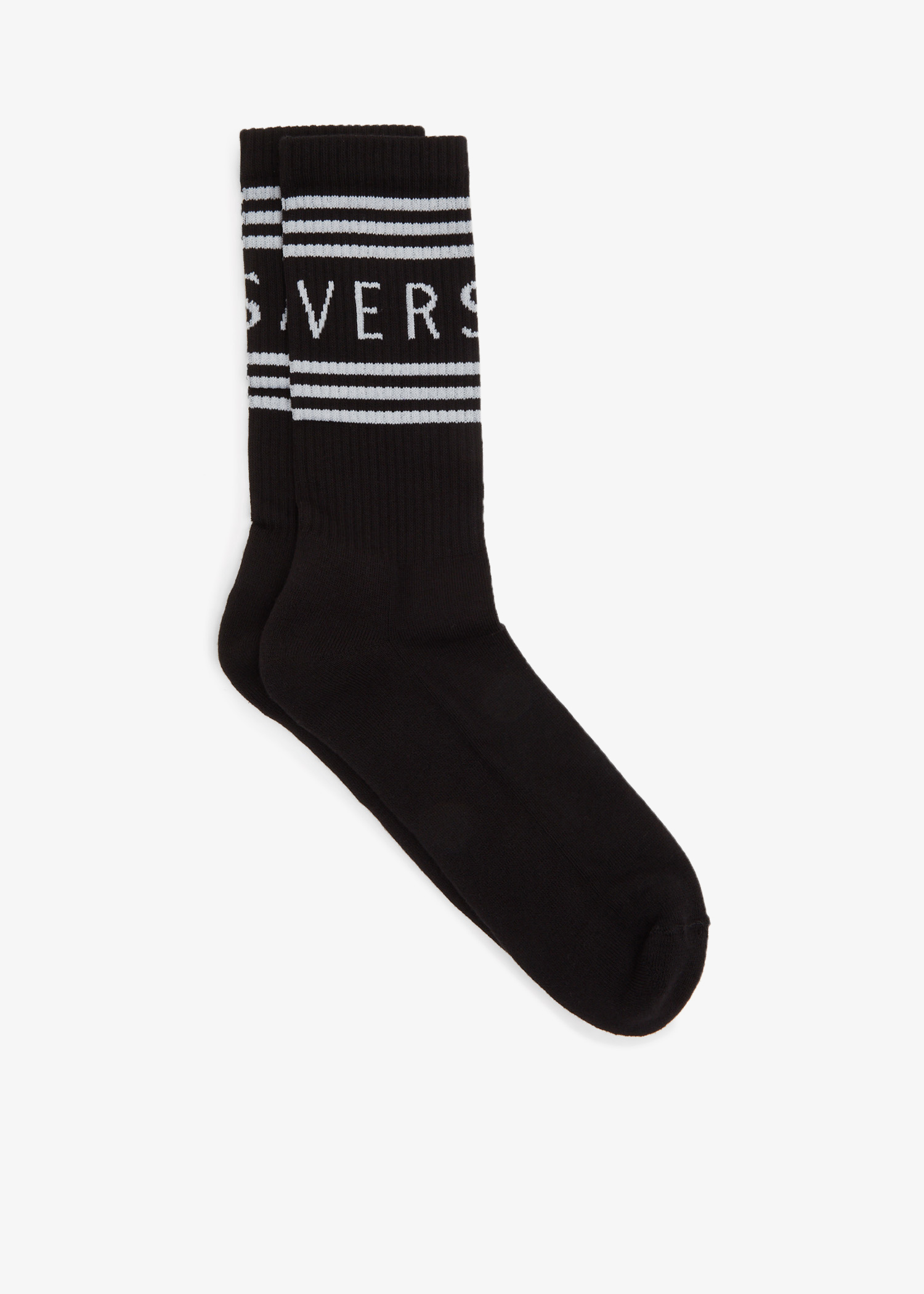 

Logo athletic socks, Black