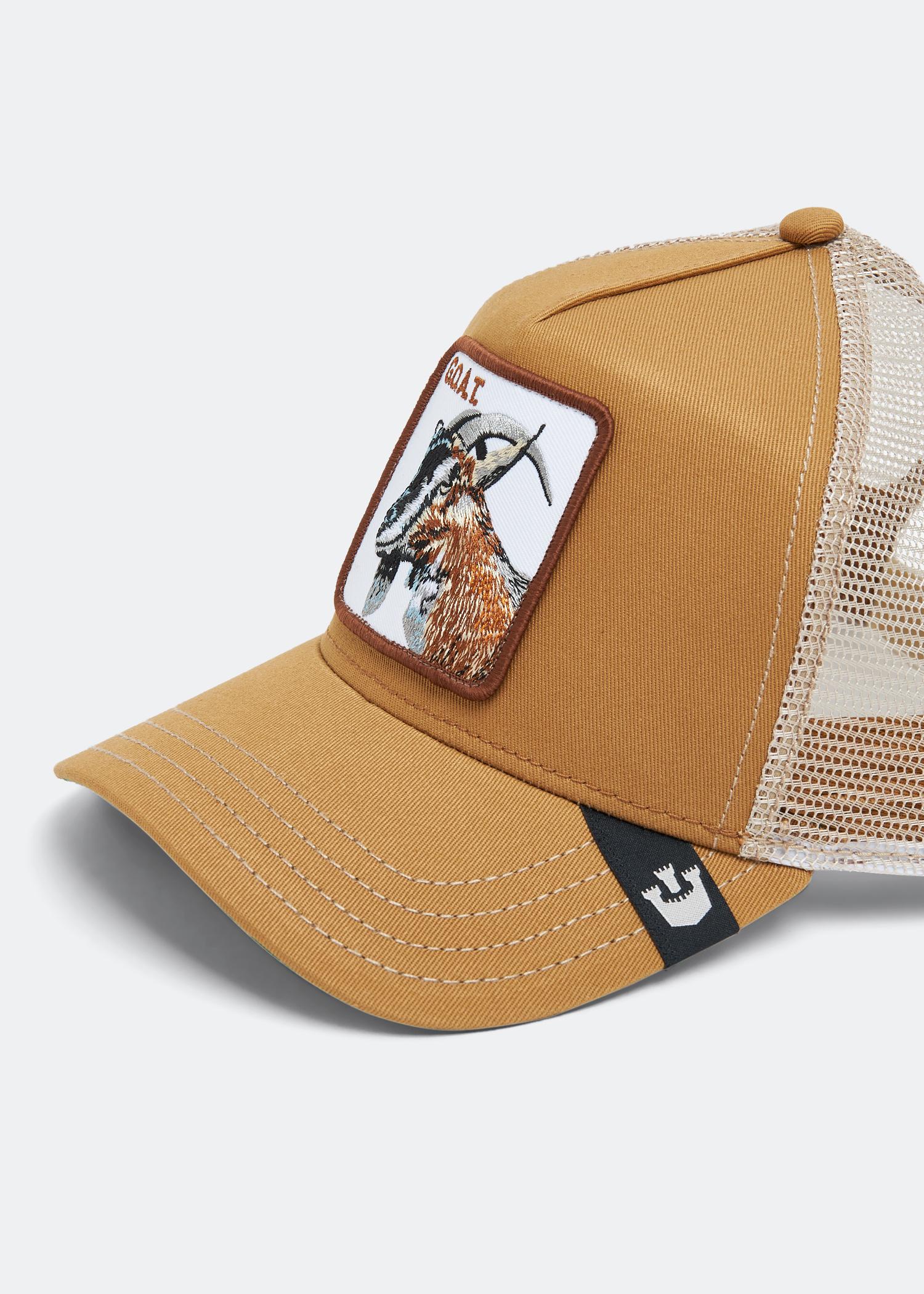 

G.O.A.T. trucker cap, Brown