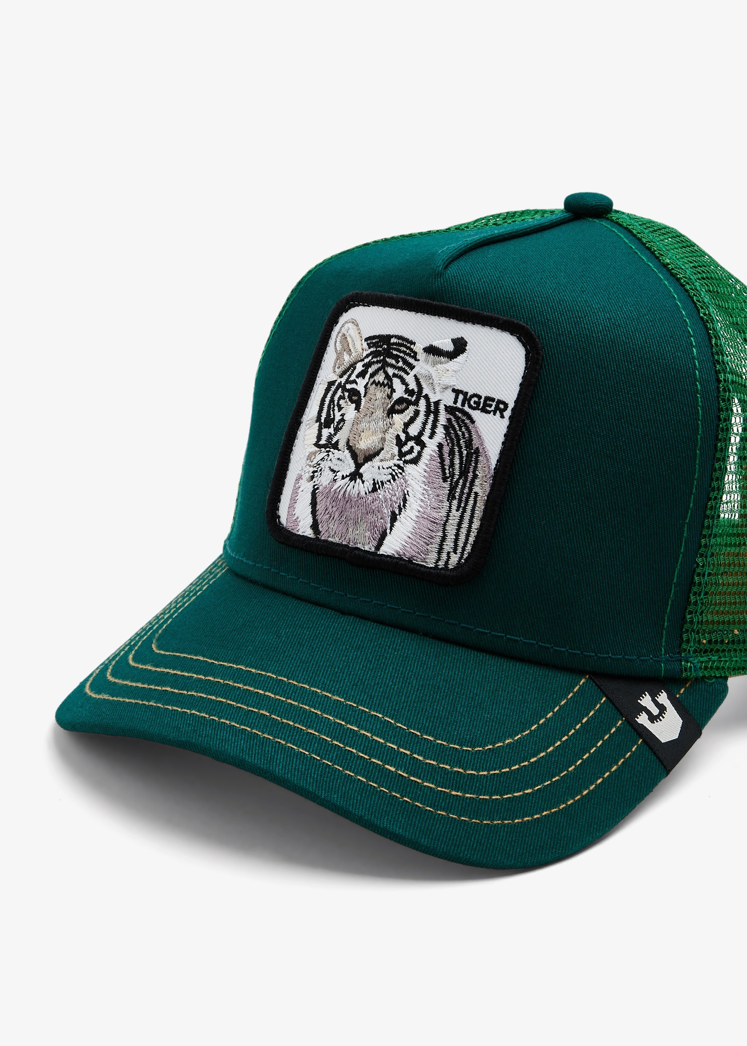 

Tiger trucker cap, Green