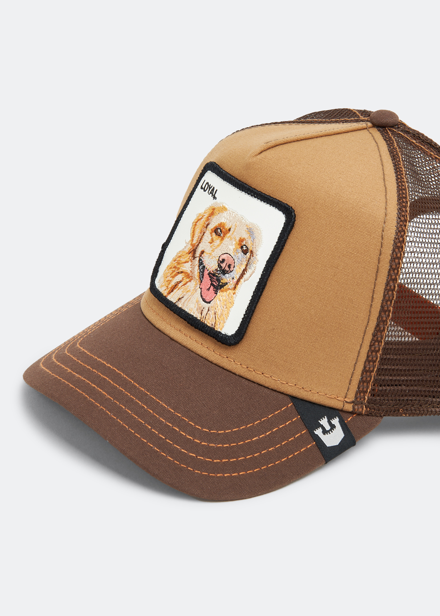 

Loyal trucker cap, Brown