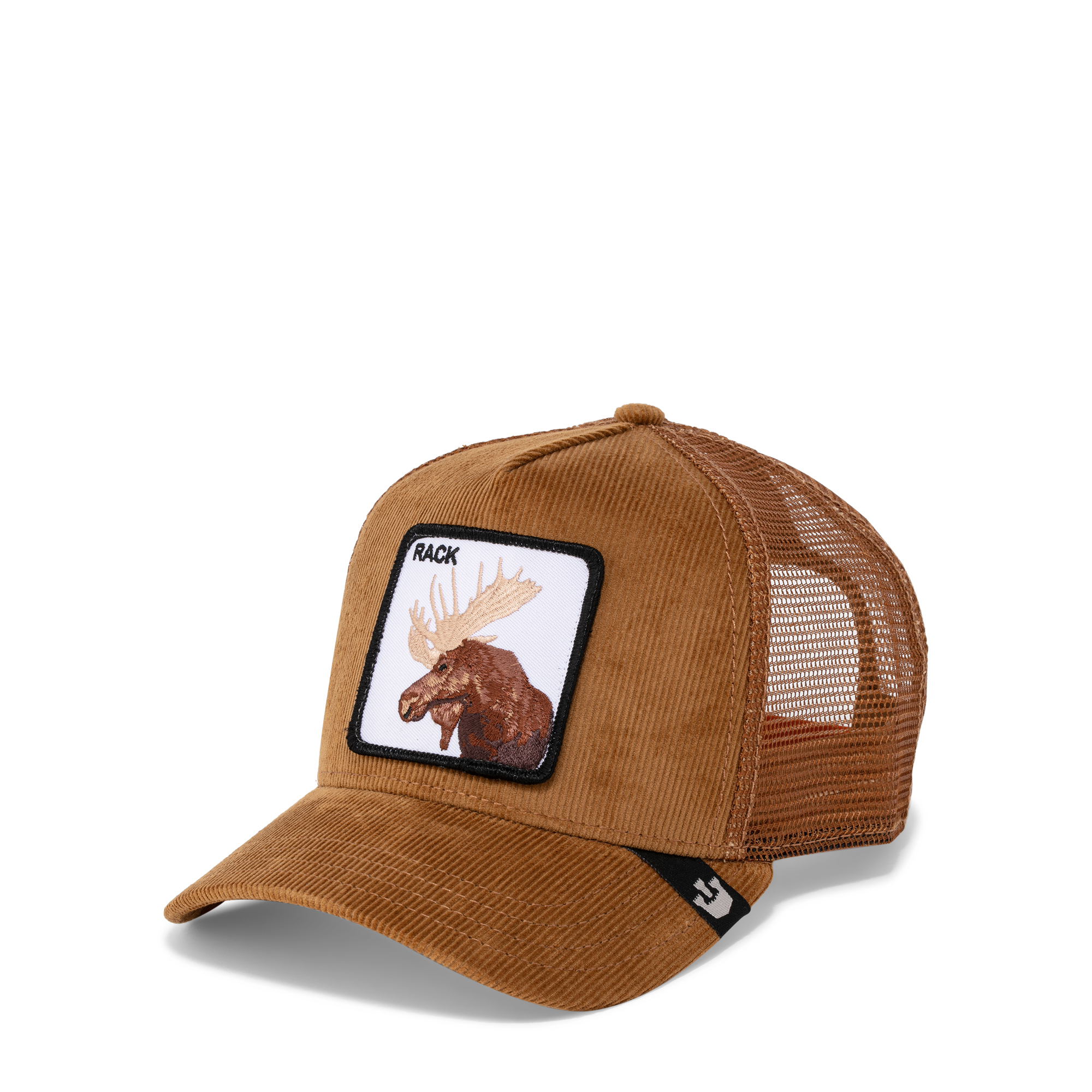 

Rack trucker cap, Brown