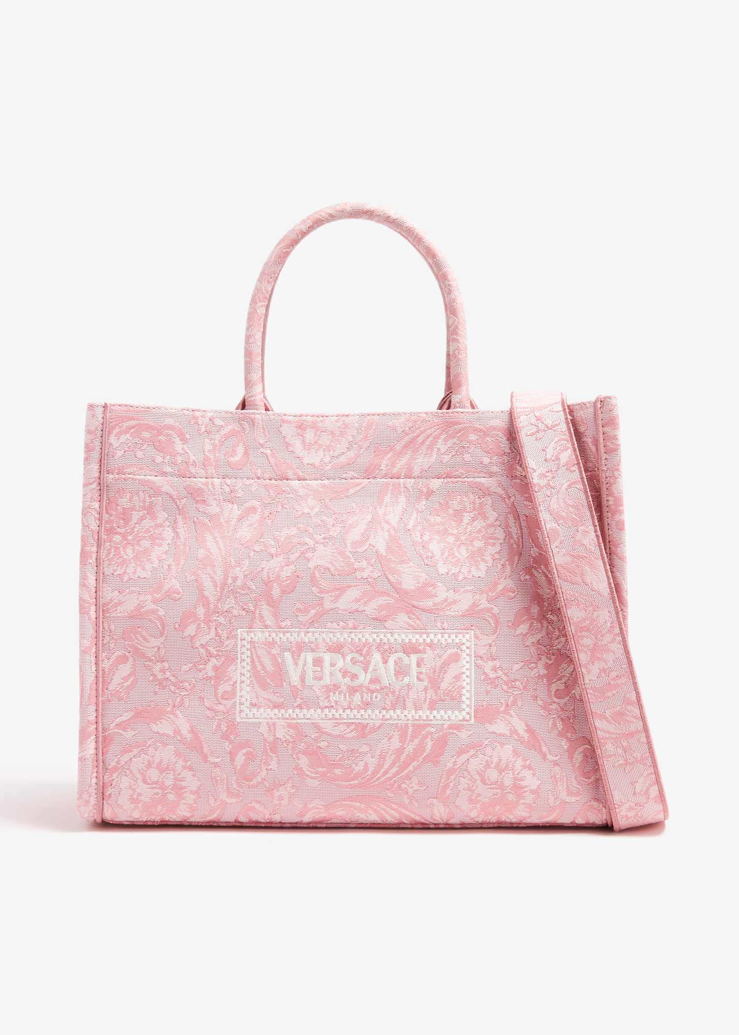 

Barocco Athena tote bag, Pink