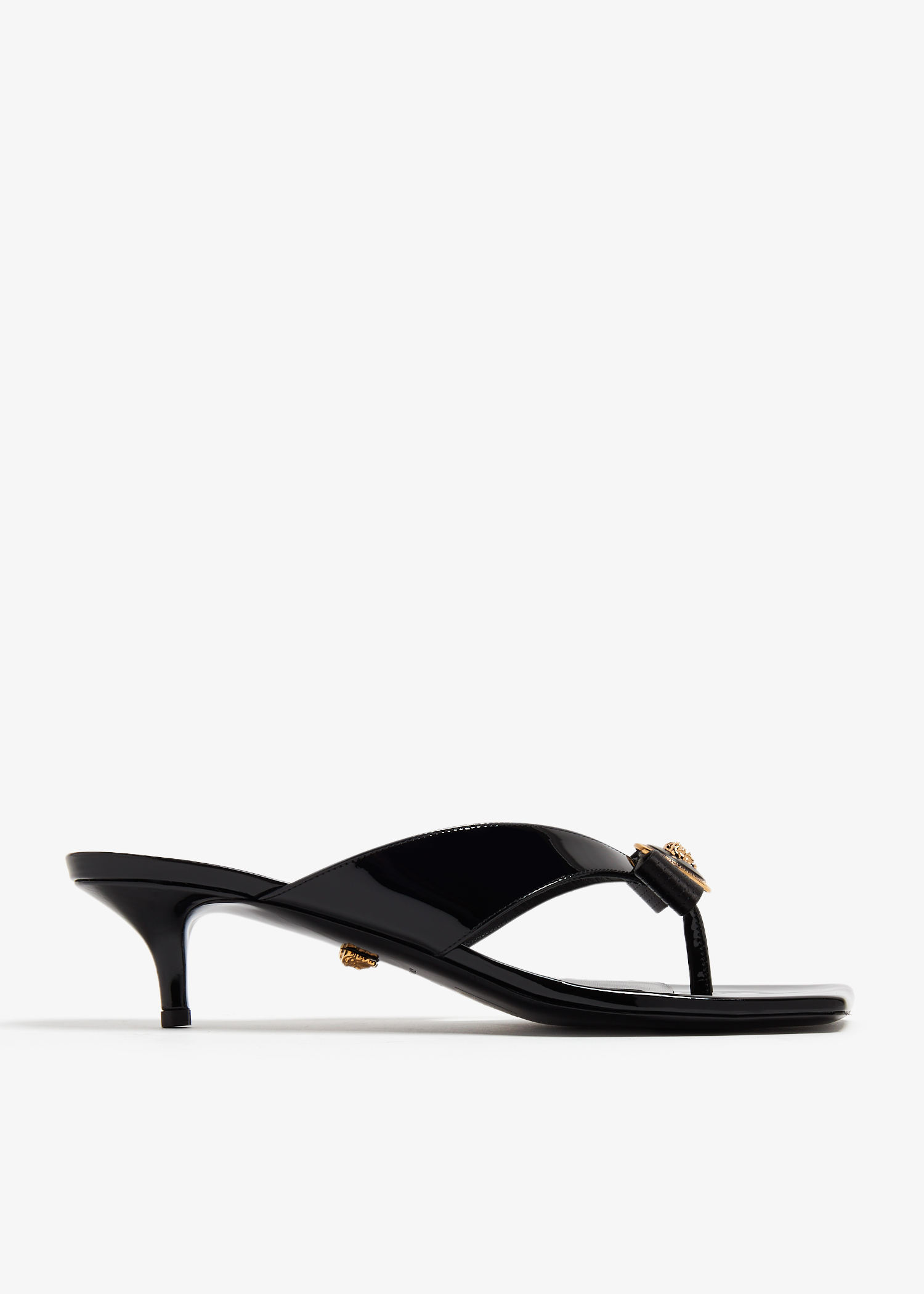 

Gianni ribbon mules, Black