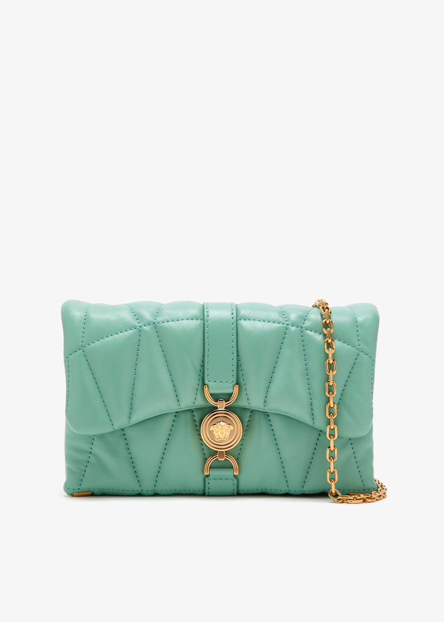 

Kleio quilted mini bag, Blue