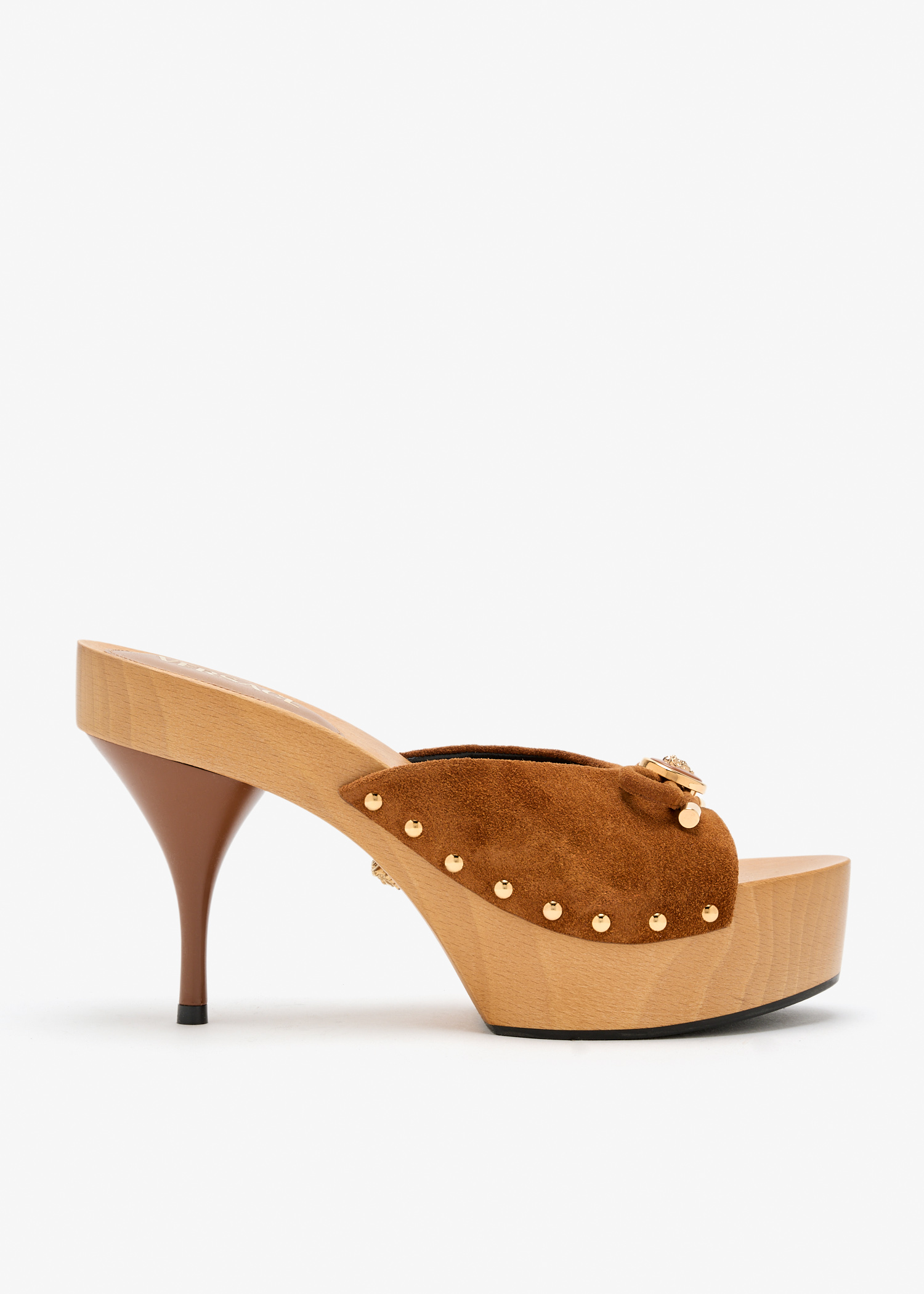 

Opera Bow Clog sandals, Brown