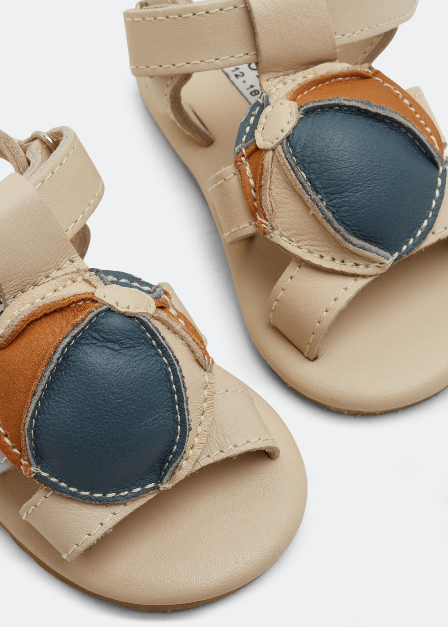 

Beach ball sandals, Beige