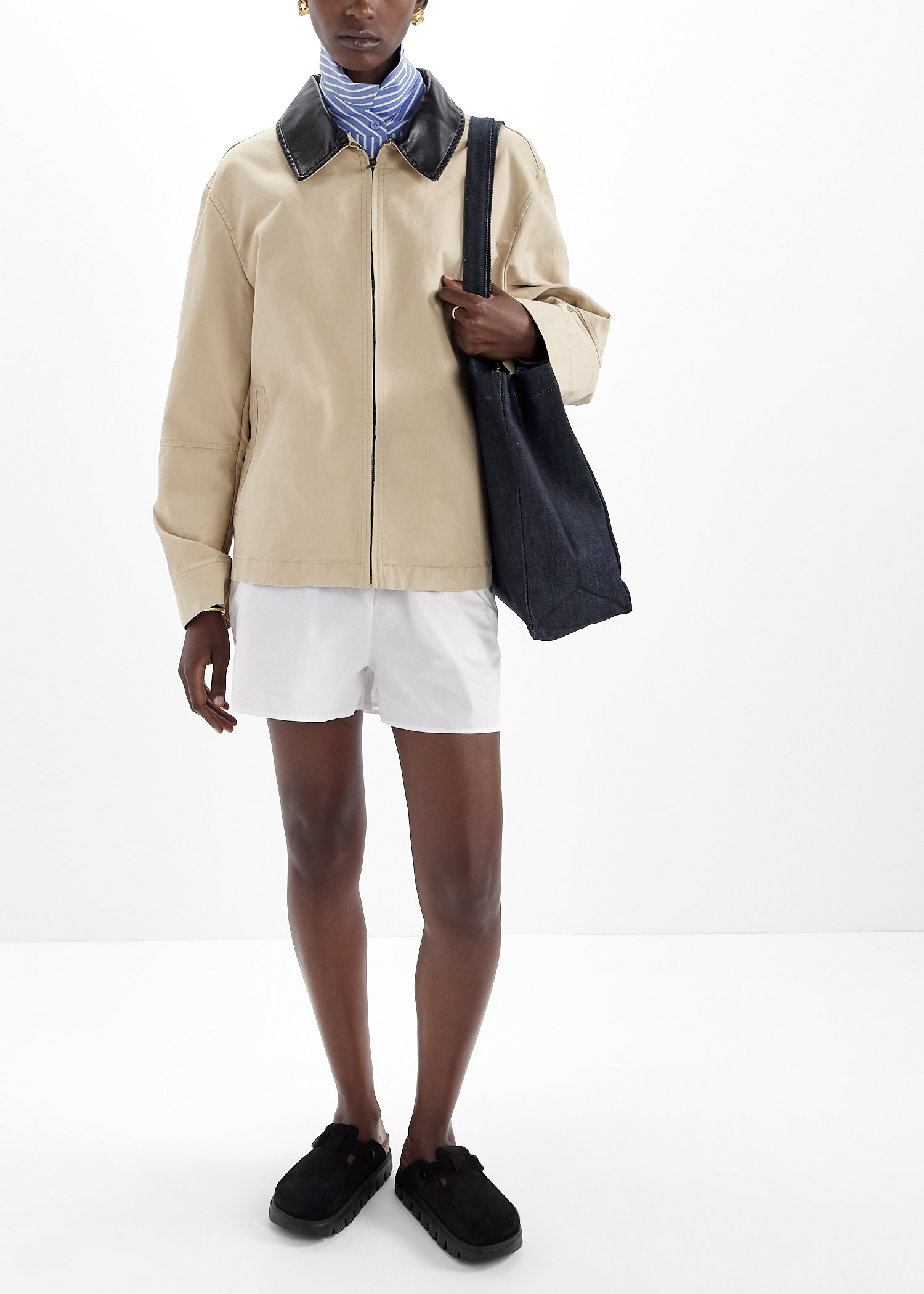 

Boston Chunky narrow-width clogs, Black