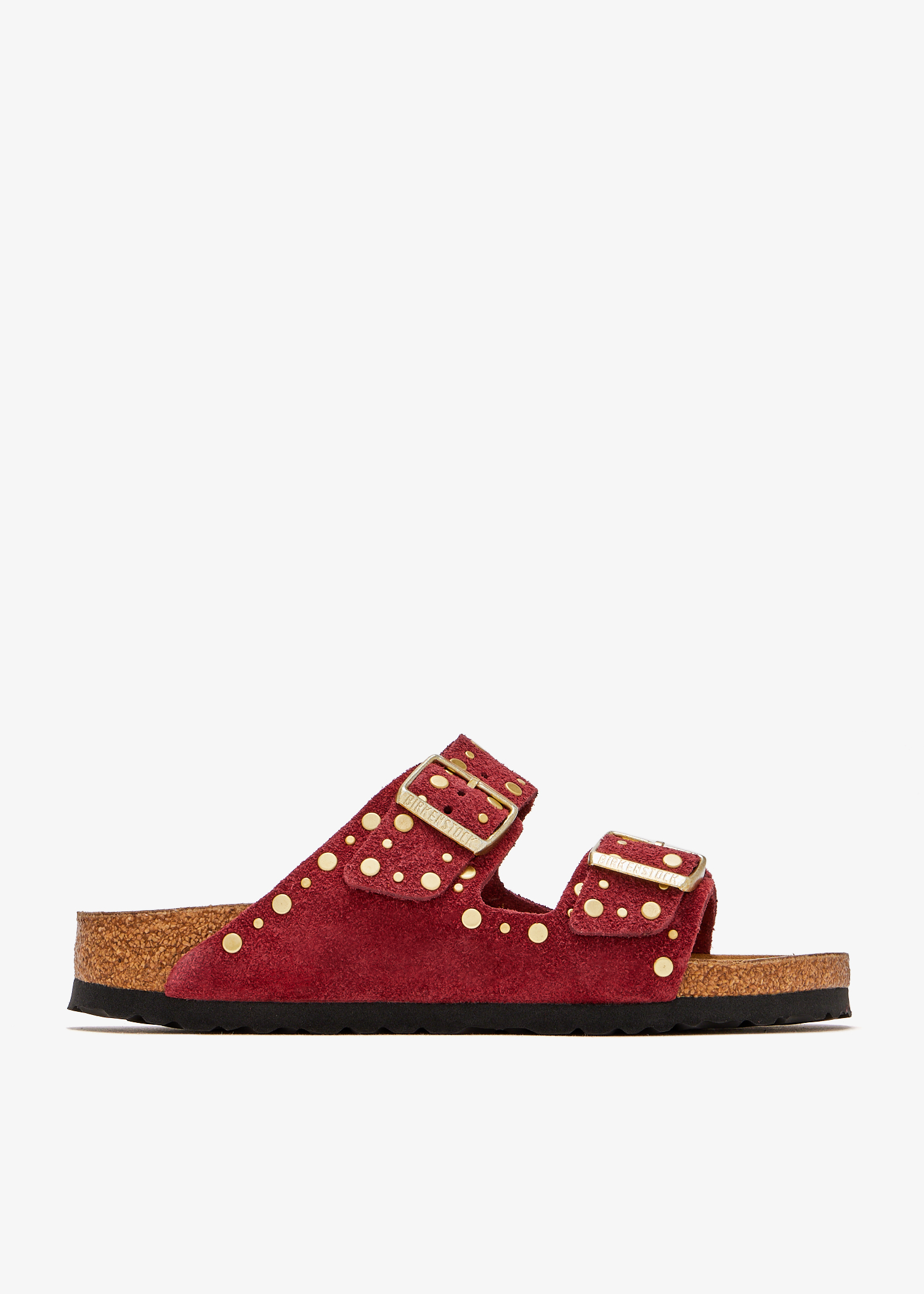 

Arizona Rivets narrow-width sandals, Burgundy