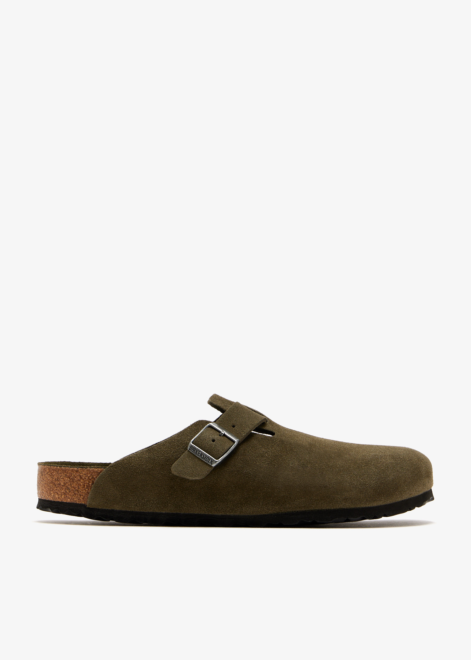 

Boston regular-width clogs, Green