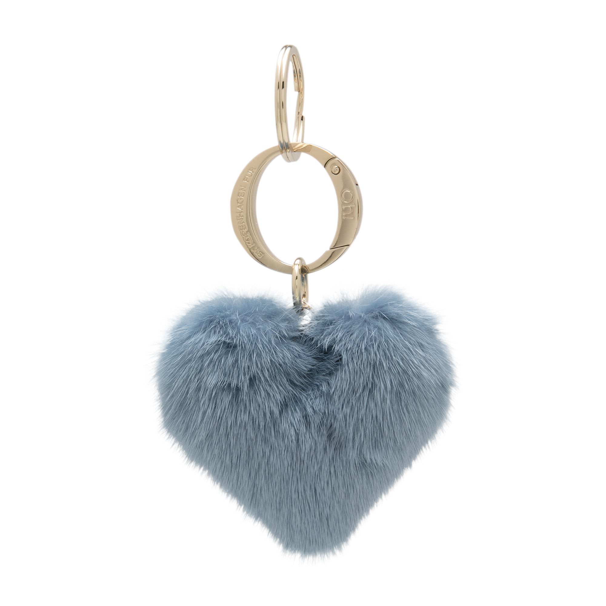 

Ally Heart charm keyring, Blue