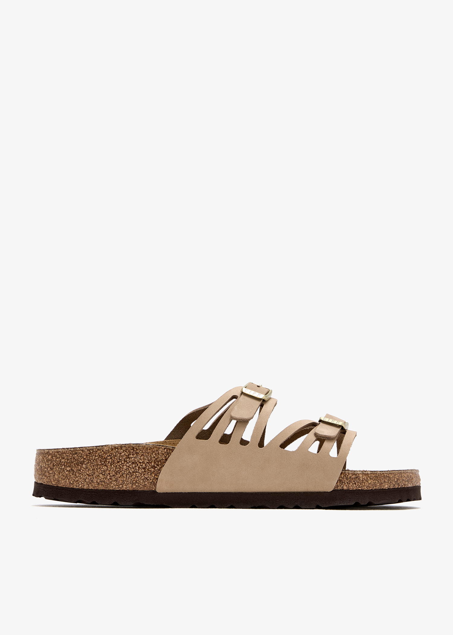 

Granada narrow-width sandals, Beige