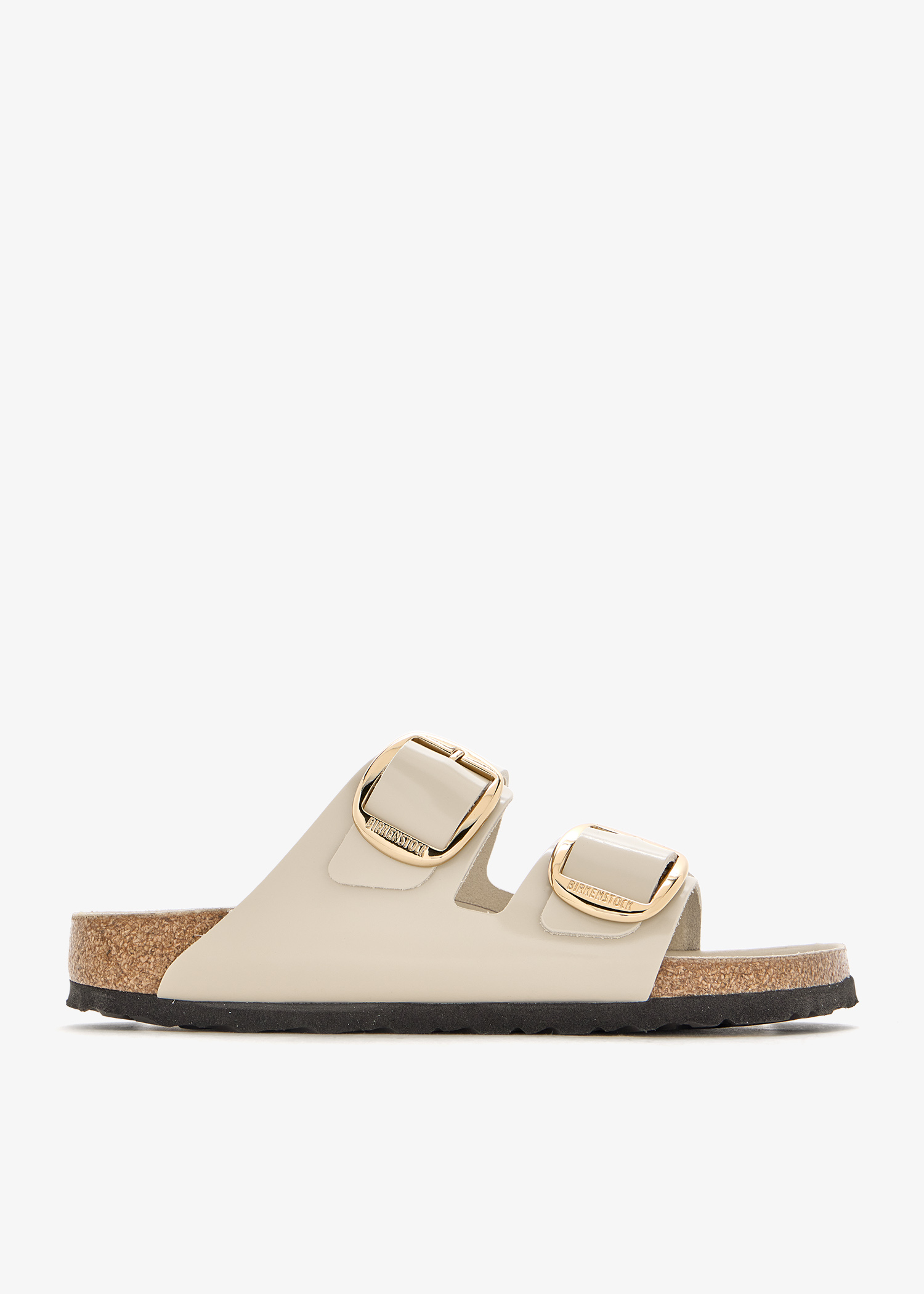 

Arizona Big Buckle narrow-width sandals, Cream
