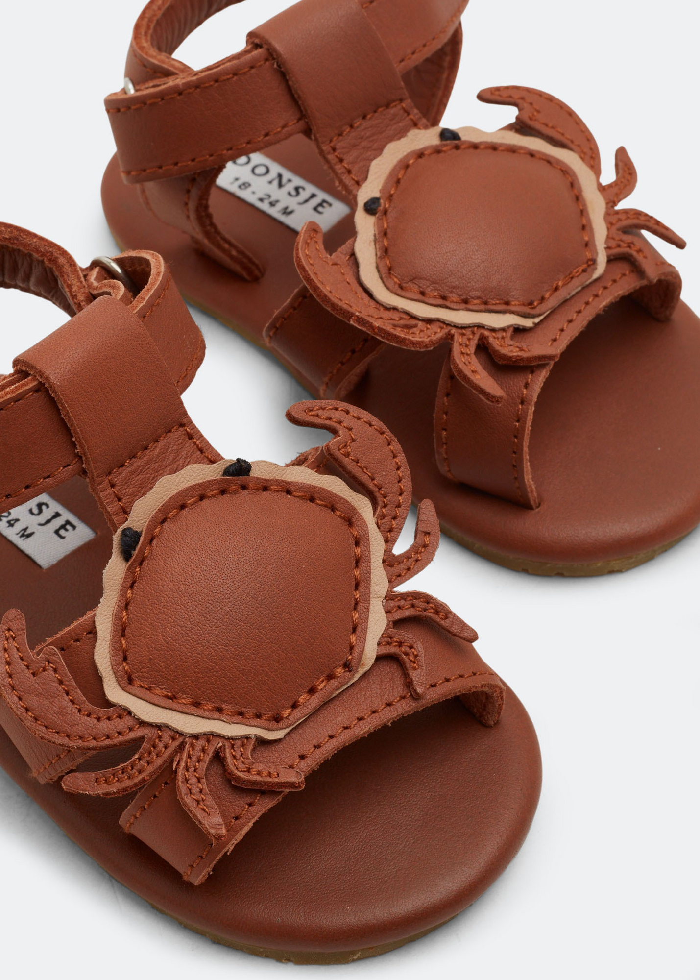 

Crab sandals, Brown