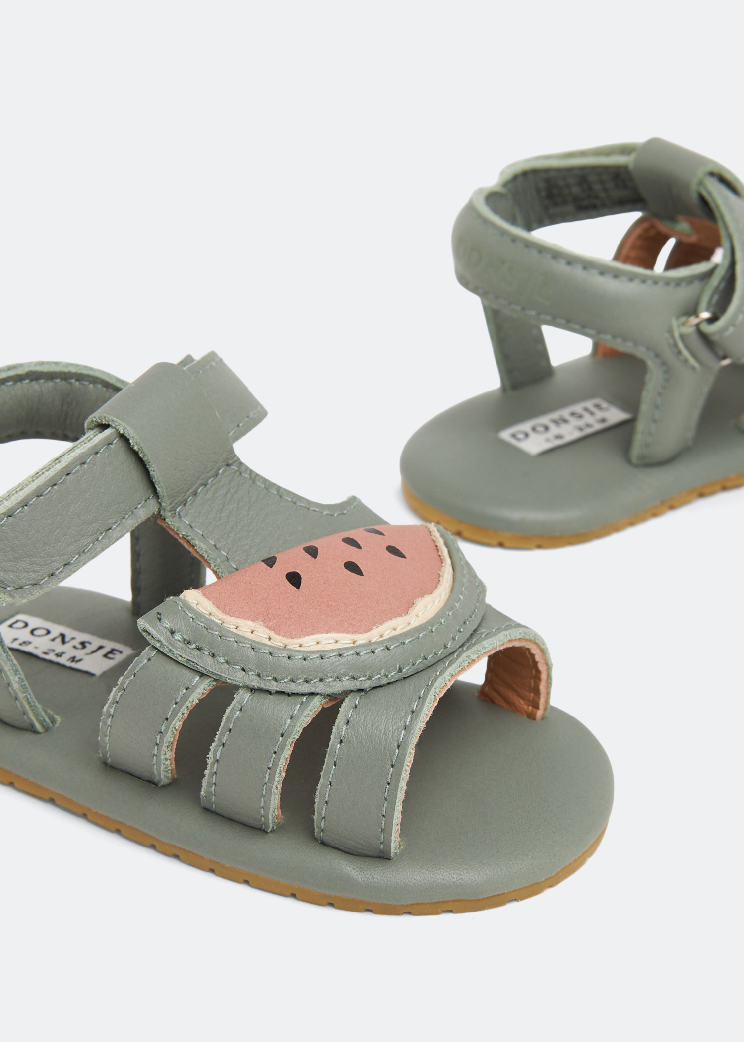 

Sadie Watermelon sandals, Green