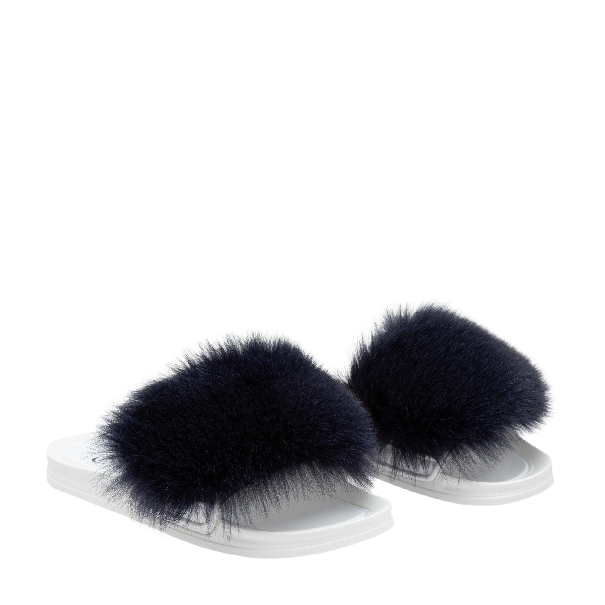 

Foxy Fox slides, White
