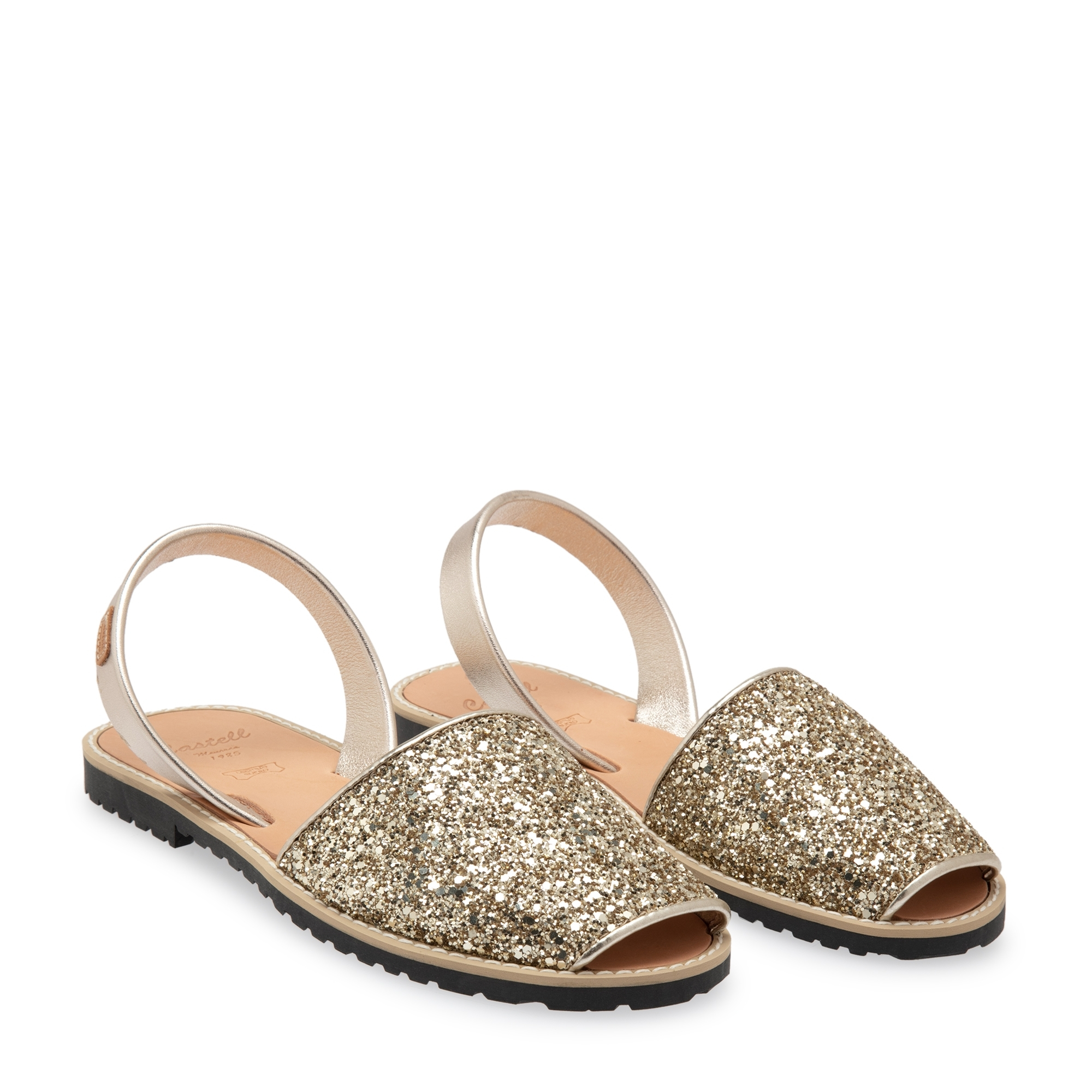 

Madonna sandals, Gold