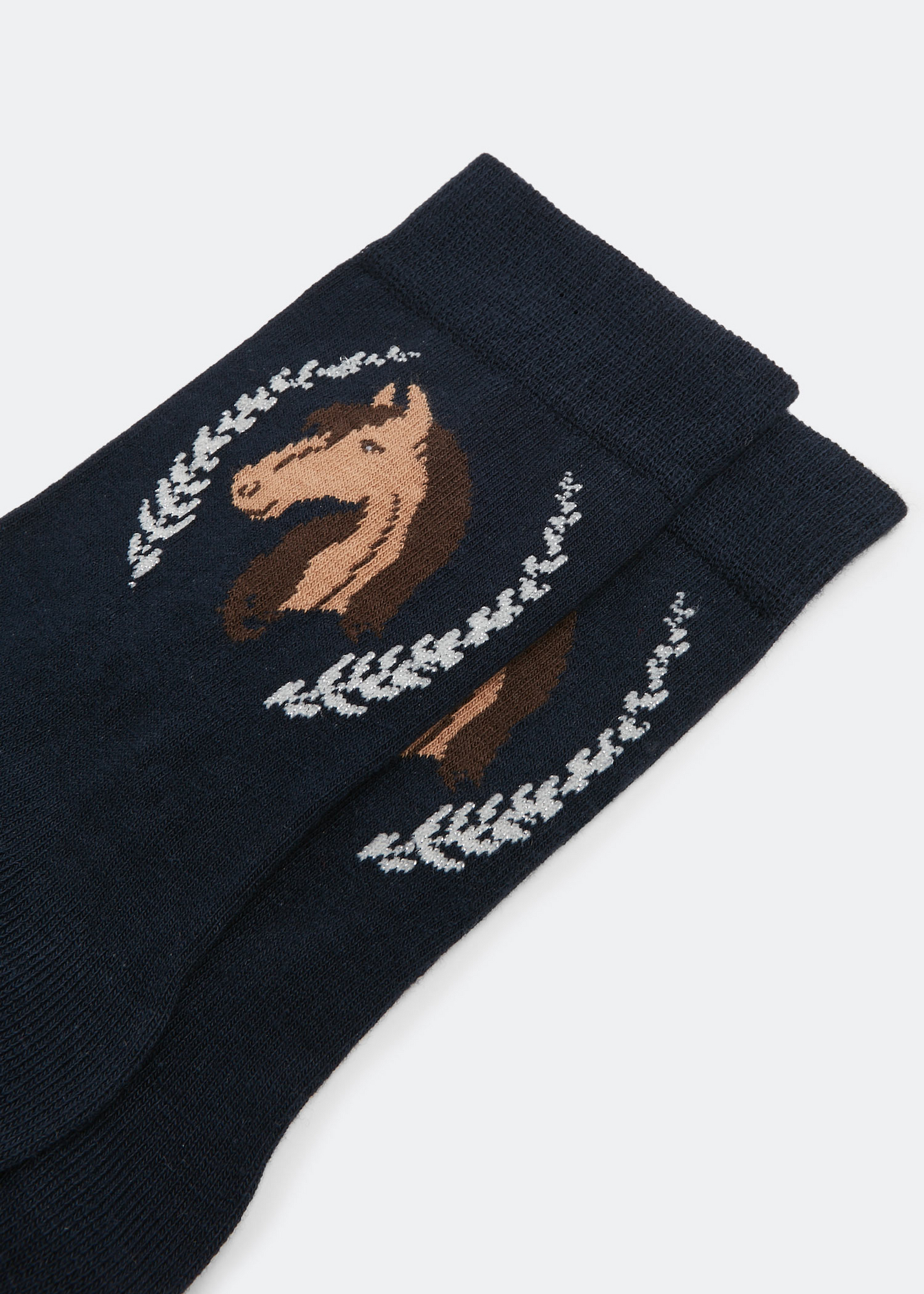 

Horse socks, Blue