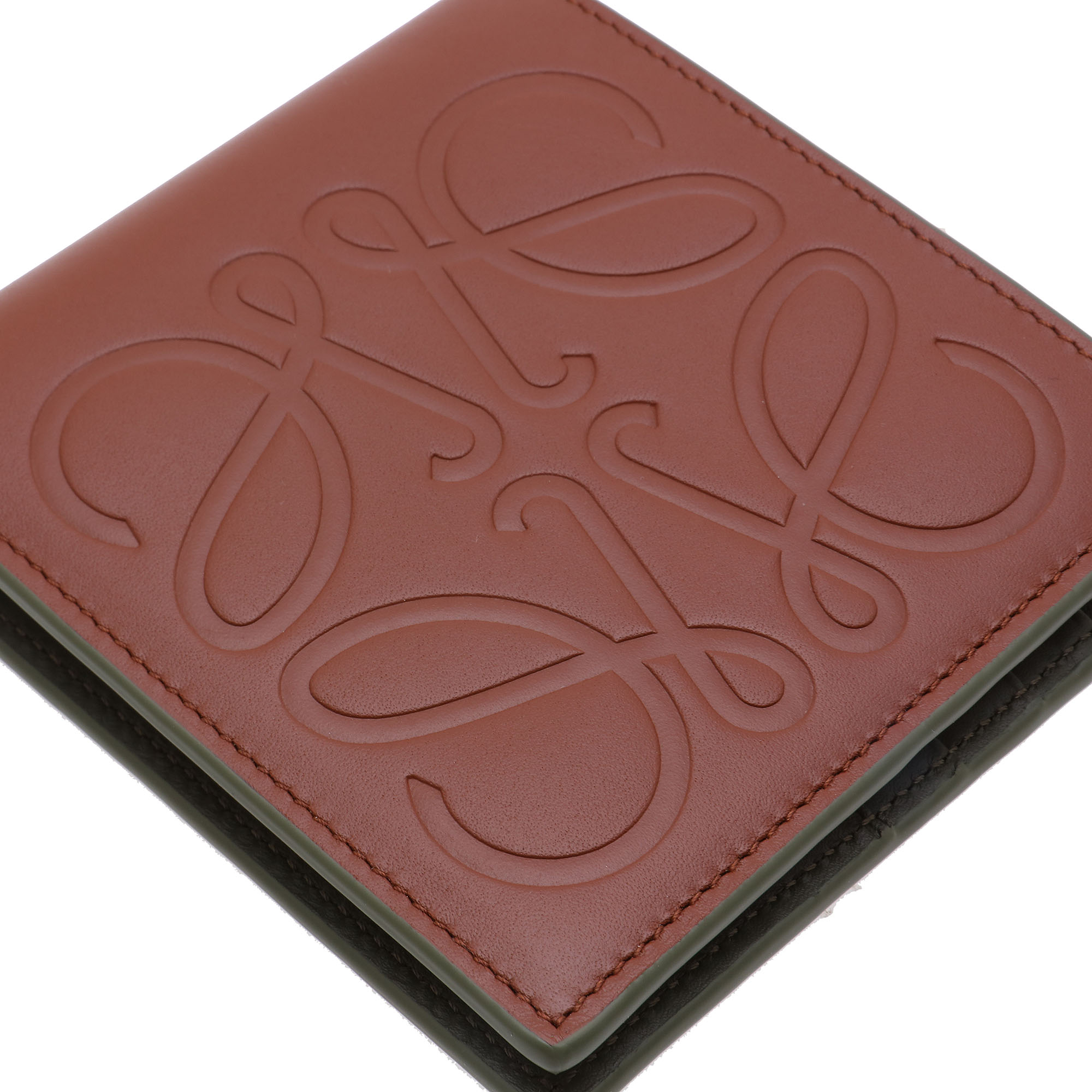 

Brand Bifold wallet, Brown