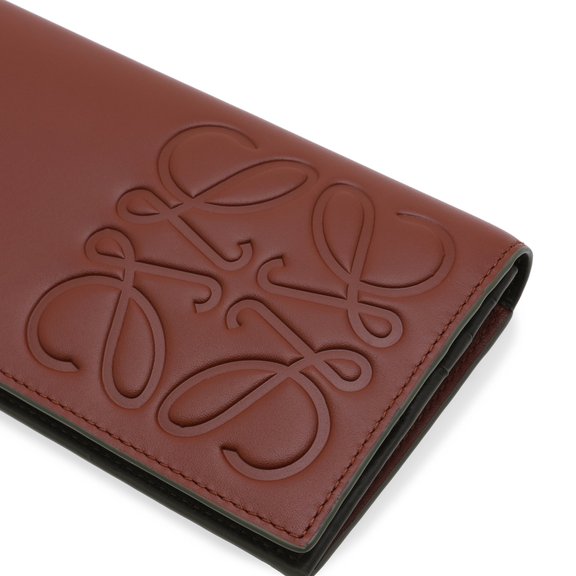 

Anagram leather wallet, Brown