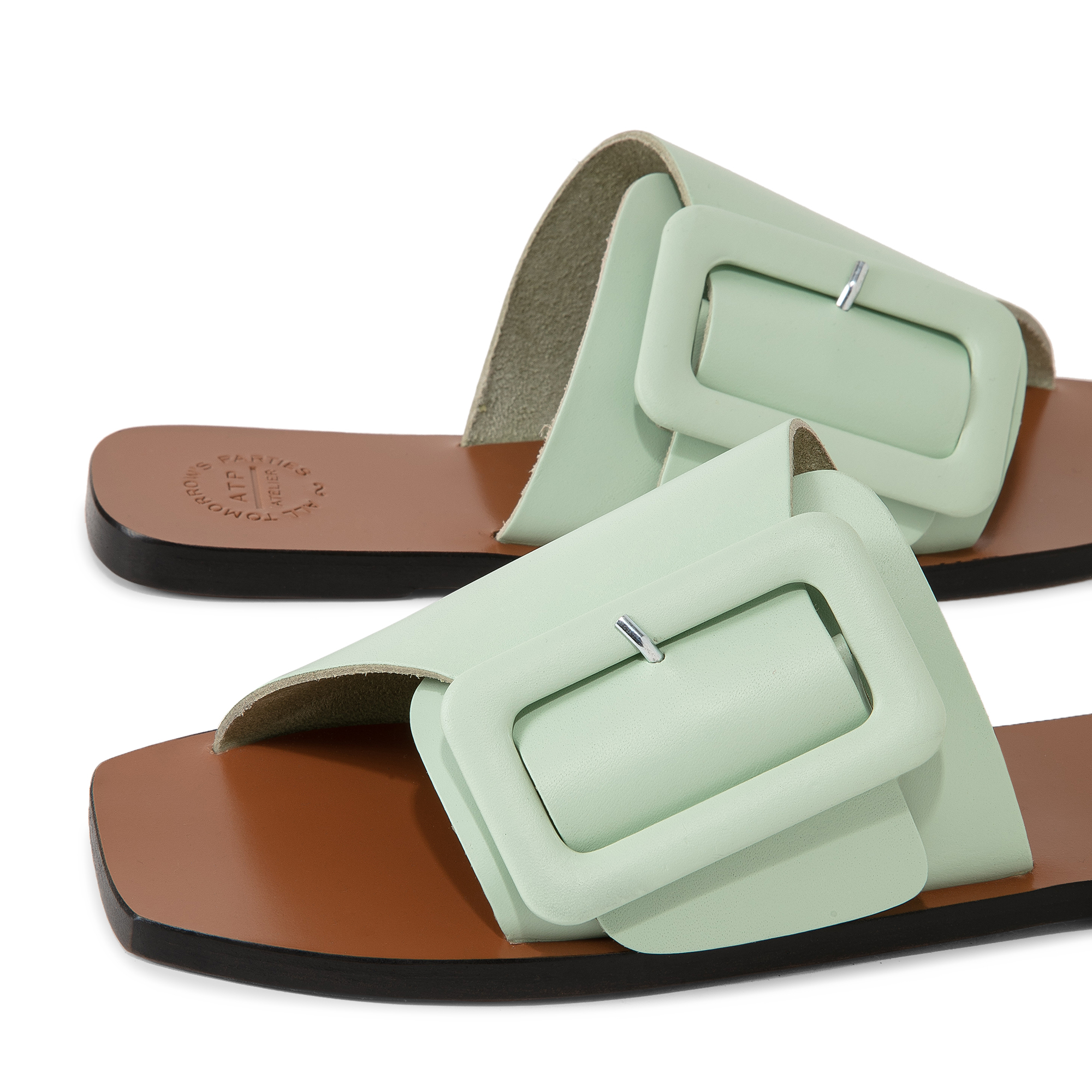 

Ceci flat sandals, Green
