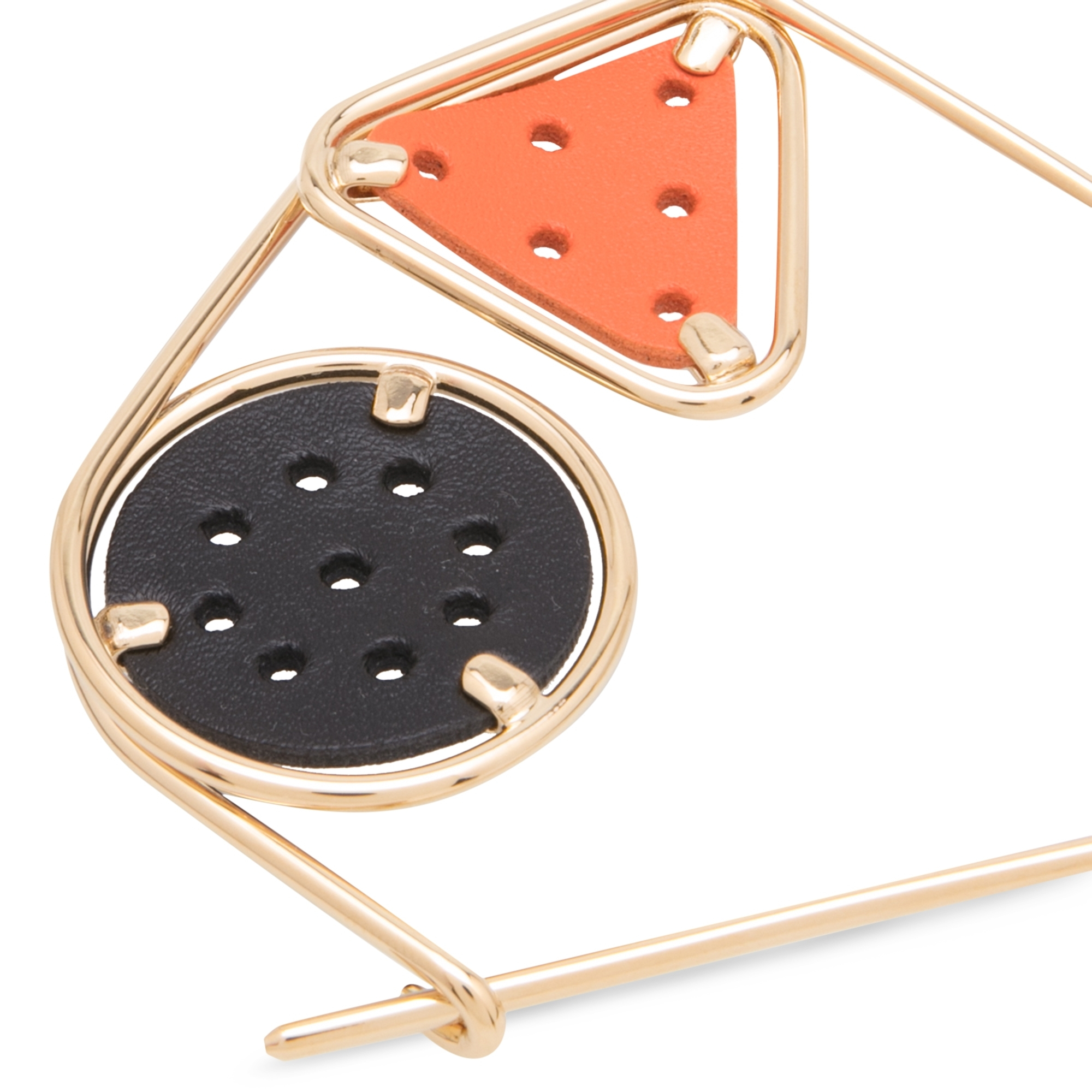 

Small Double Meccano pin, Black