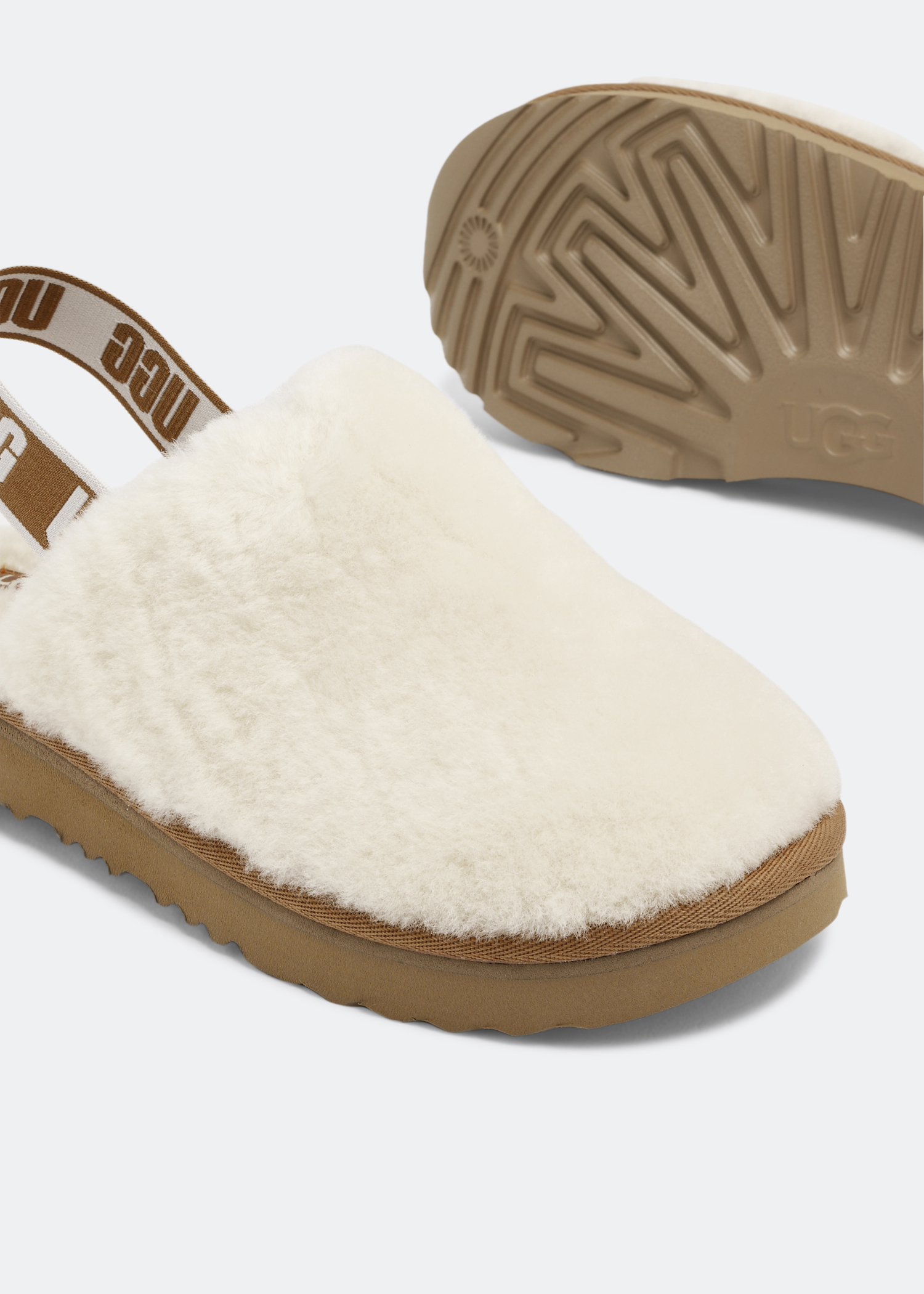 

Fluff Yeah clogs, Beige