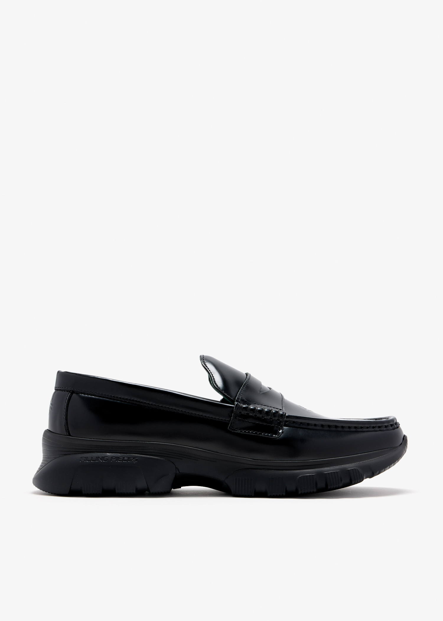 

Hybrid loafers, Black