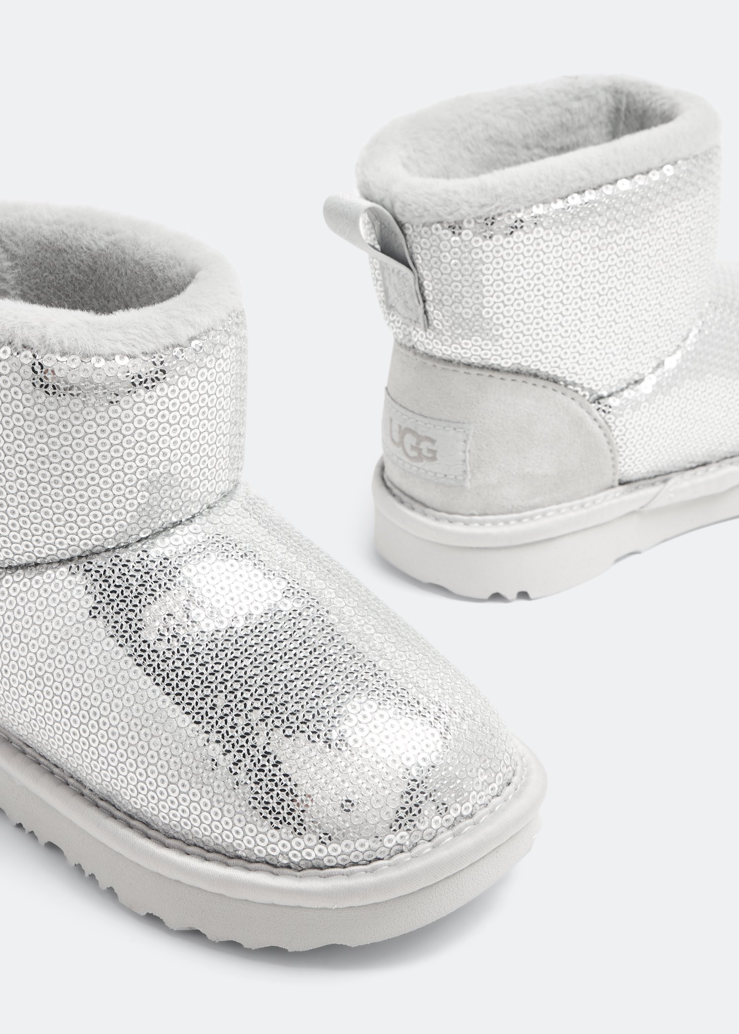 

Classic II Mirror Ball boots, Silver