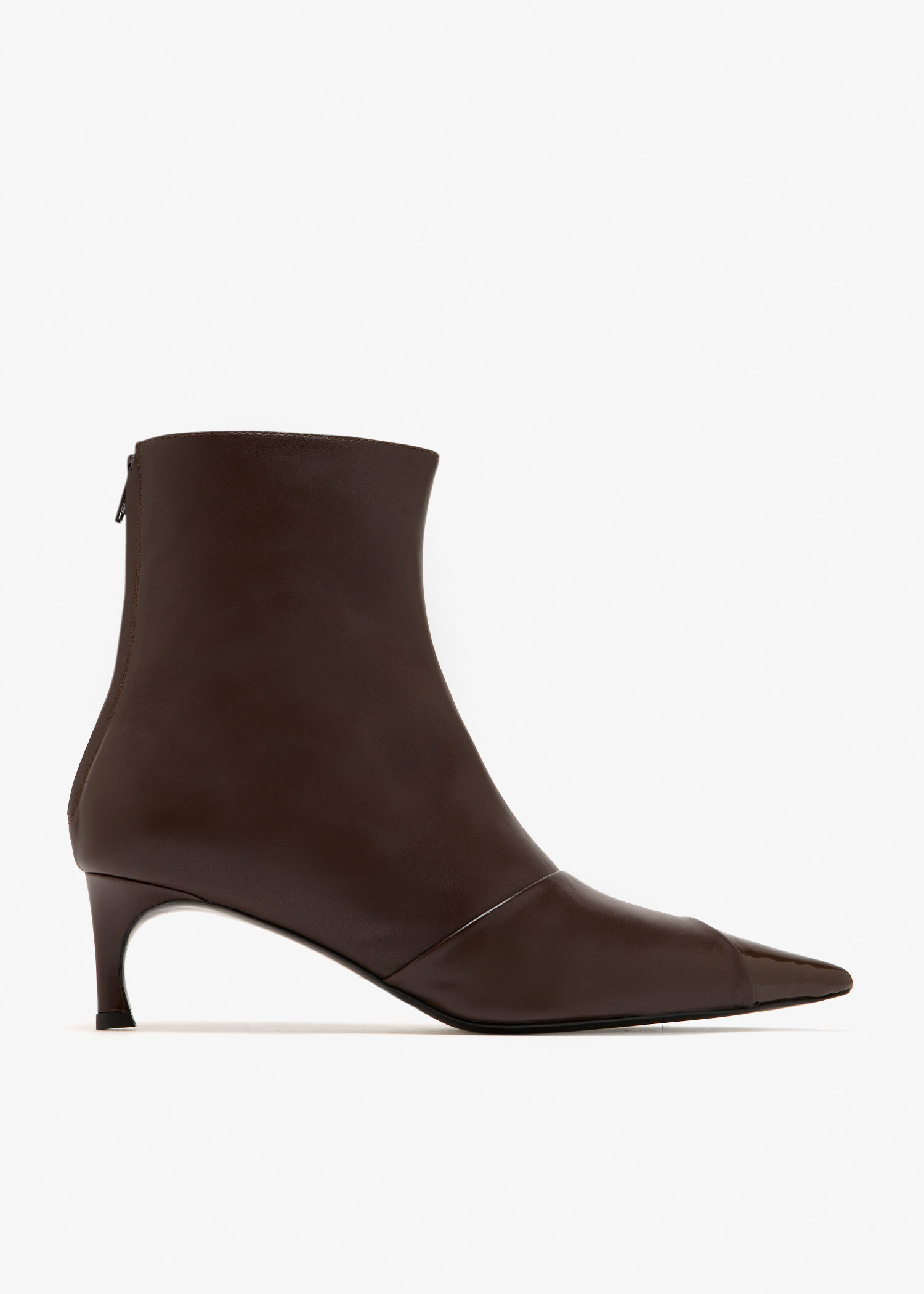 

Leather ankle boots, Brown