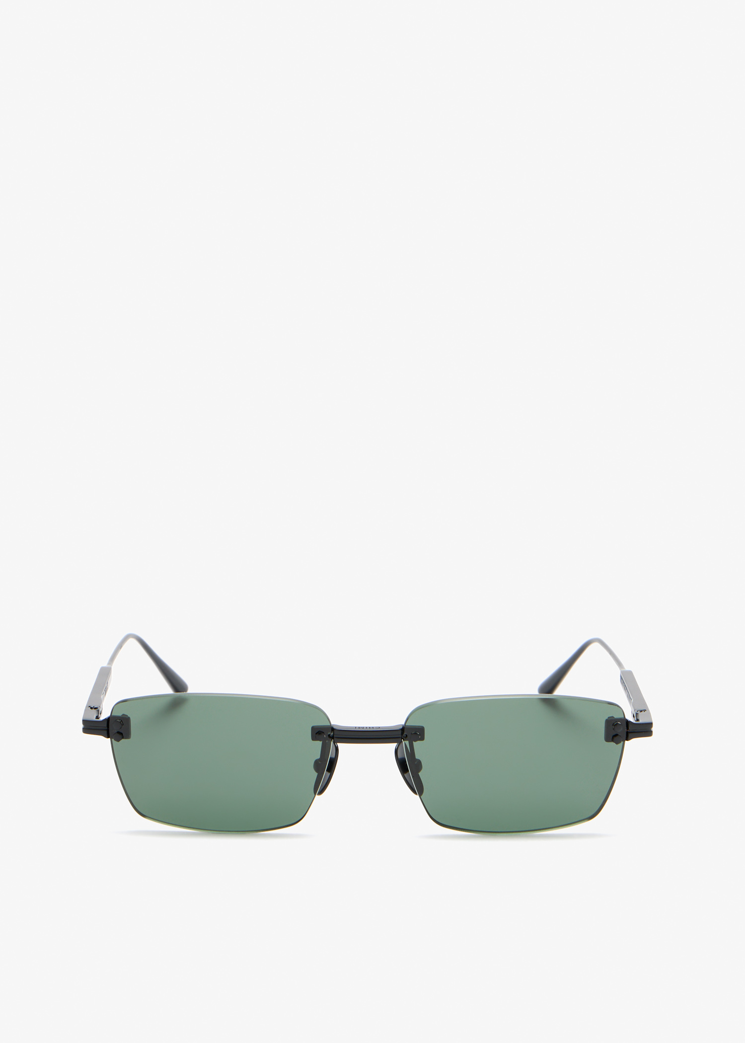 

x Chimi Rimless Cubic frameless sunglasses, Black