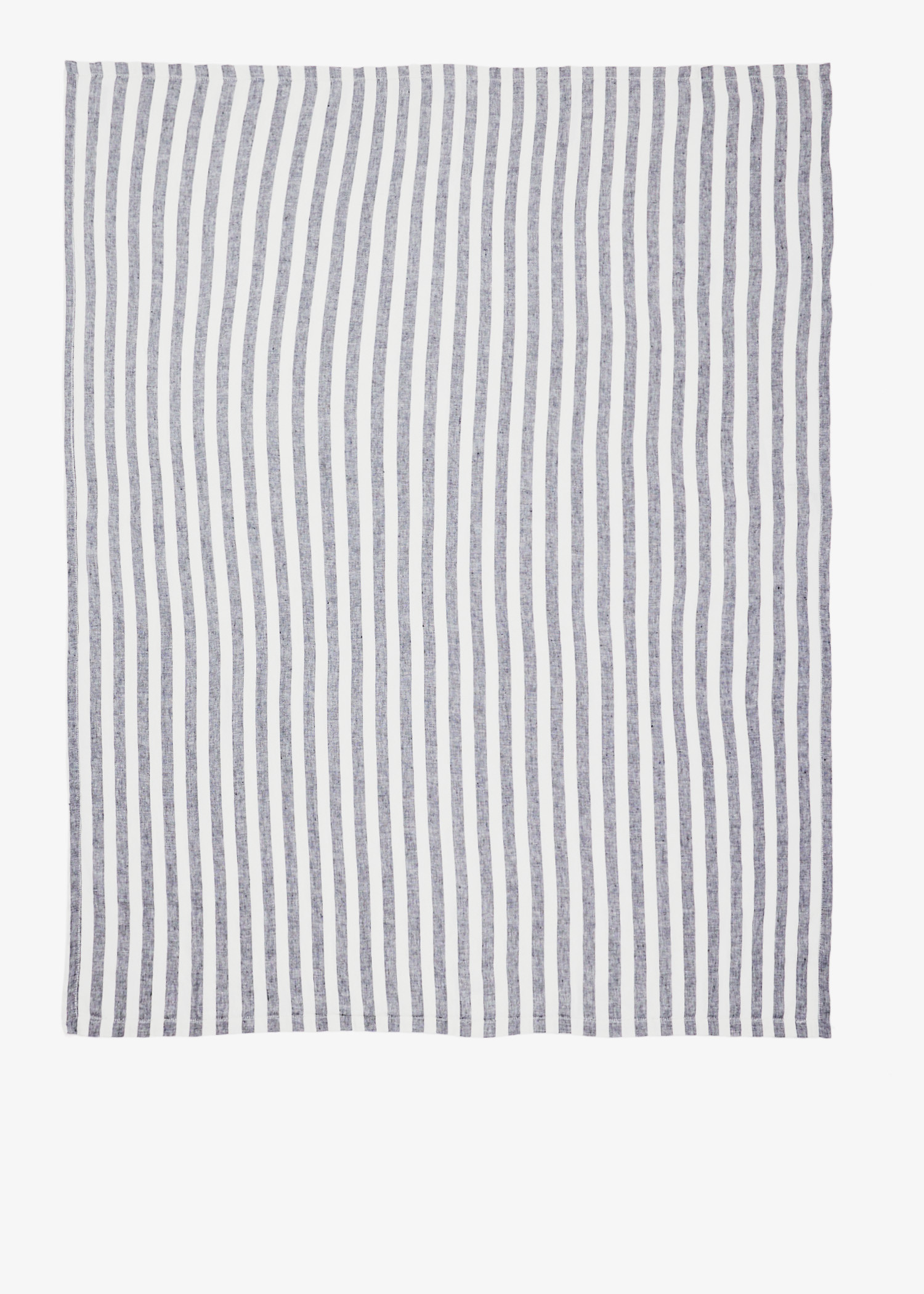 

Medium striped beach towel, Blue