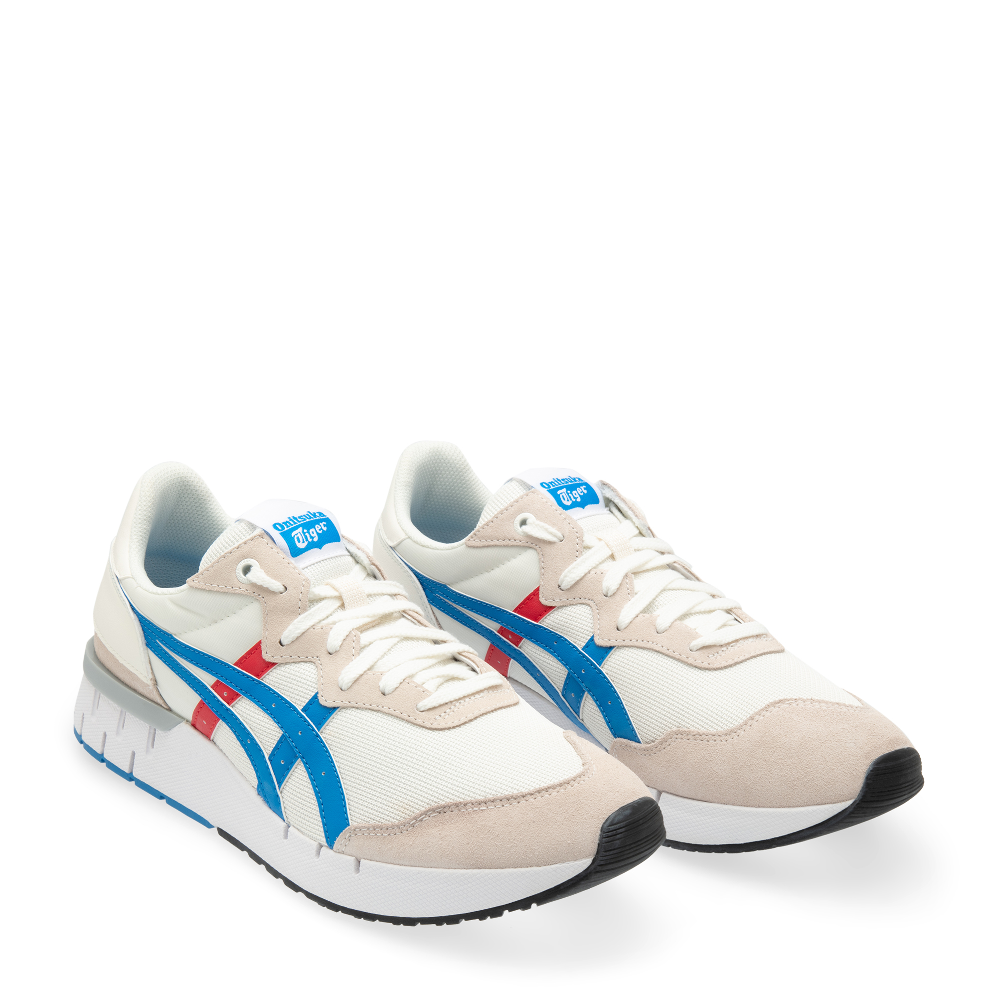 

Contemporised Runner sneakers, White