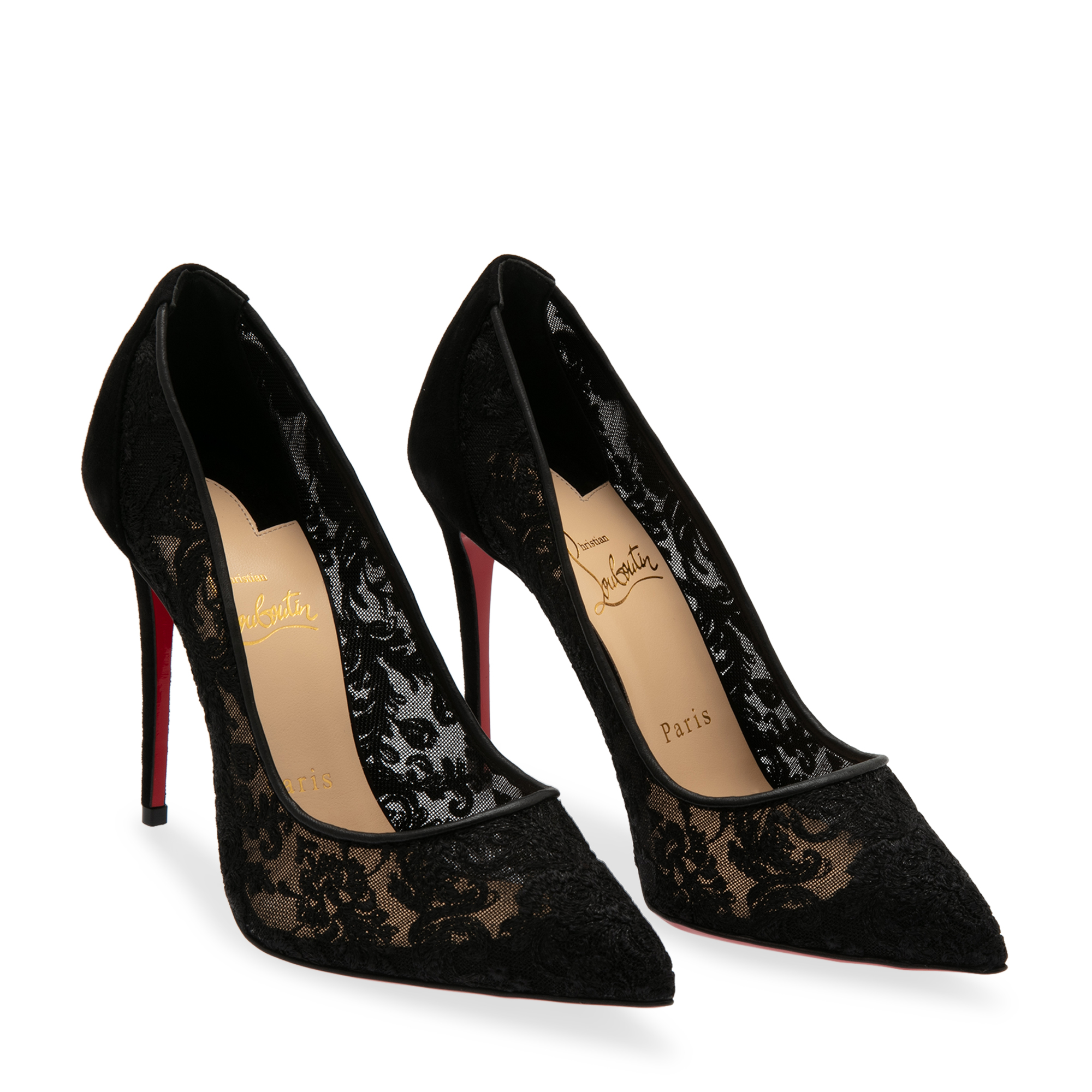 

Follies lace 100 pumps, Black
