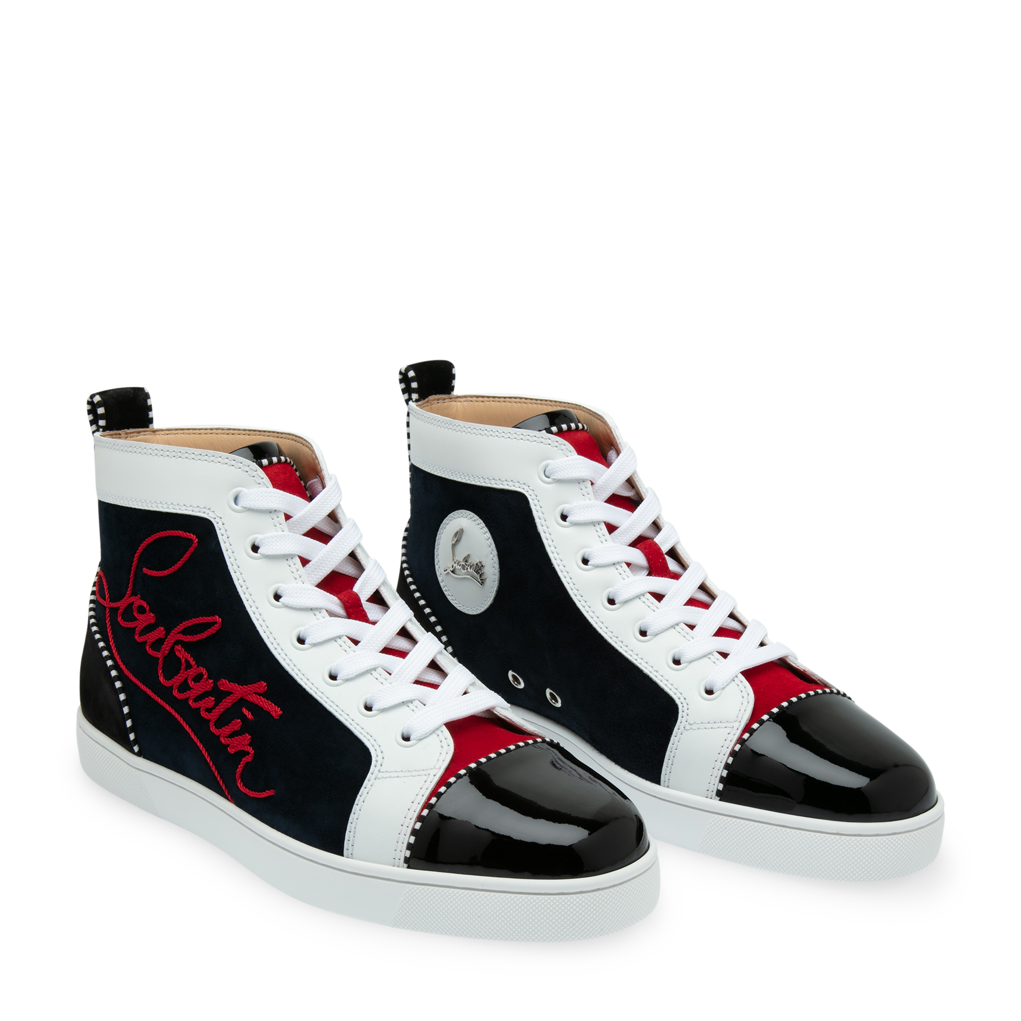 

Navy Louis sneakers, Blue
