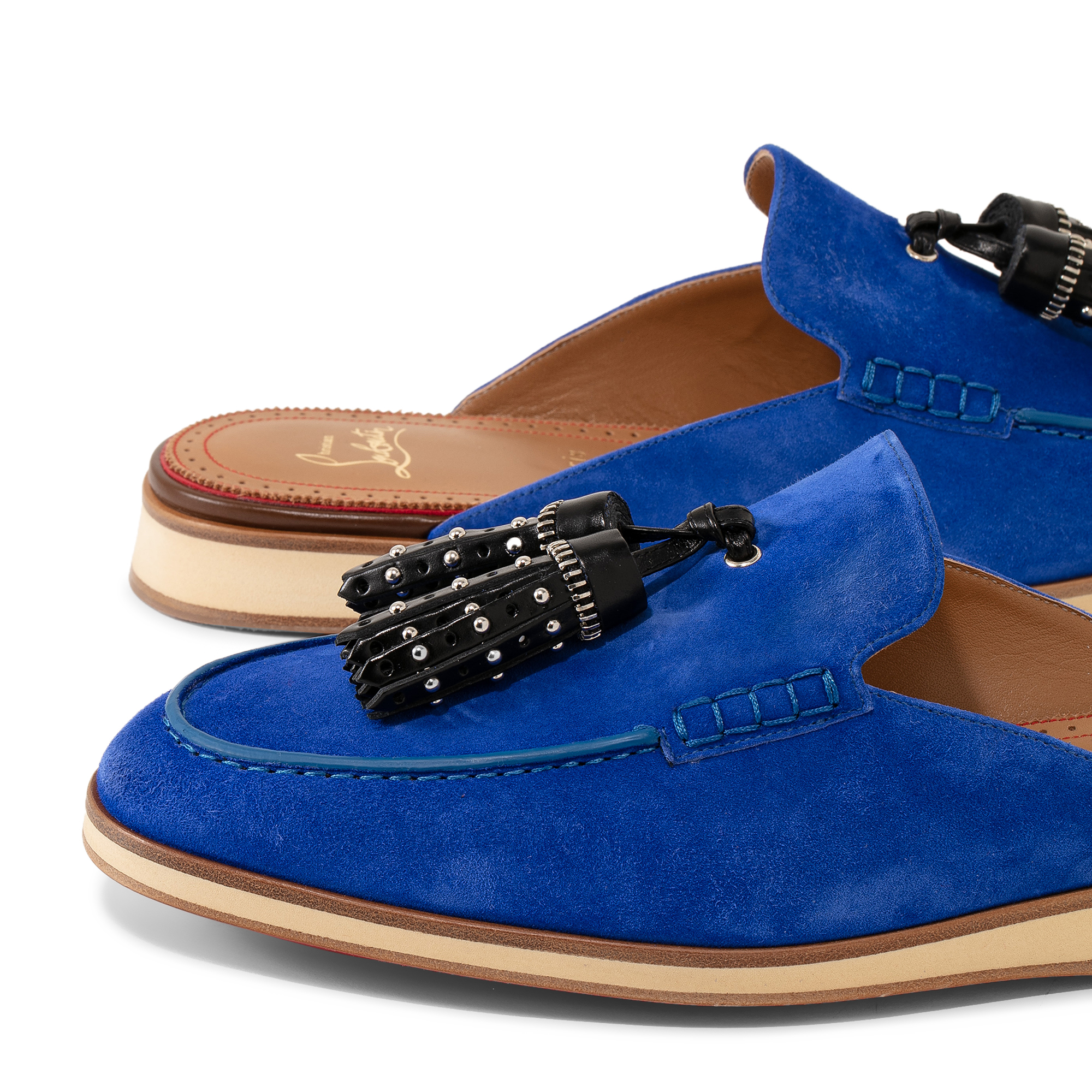 

Roc X Tass mules, Blue