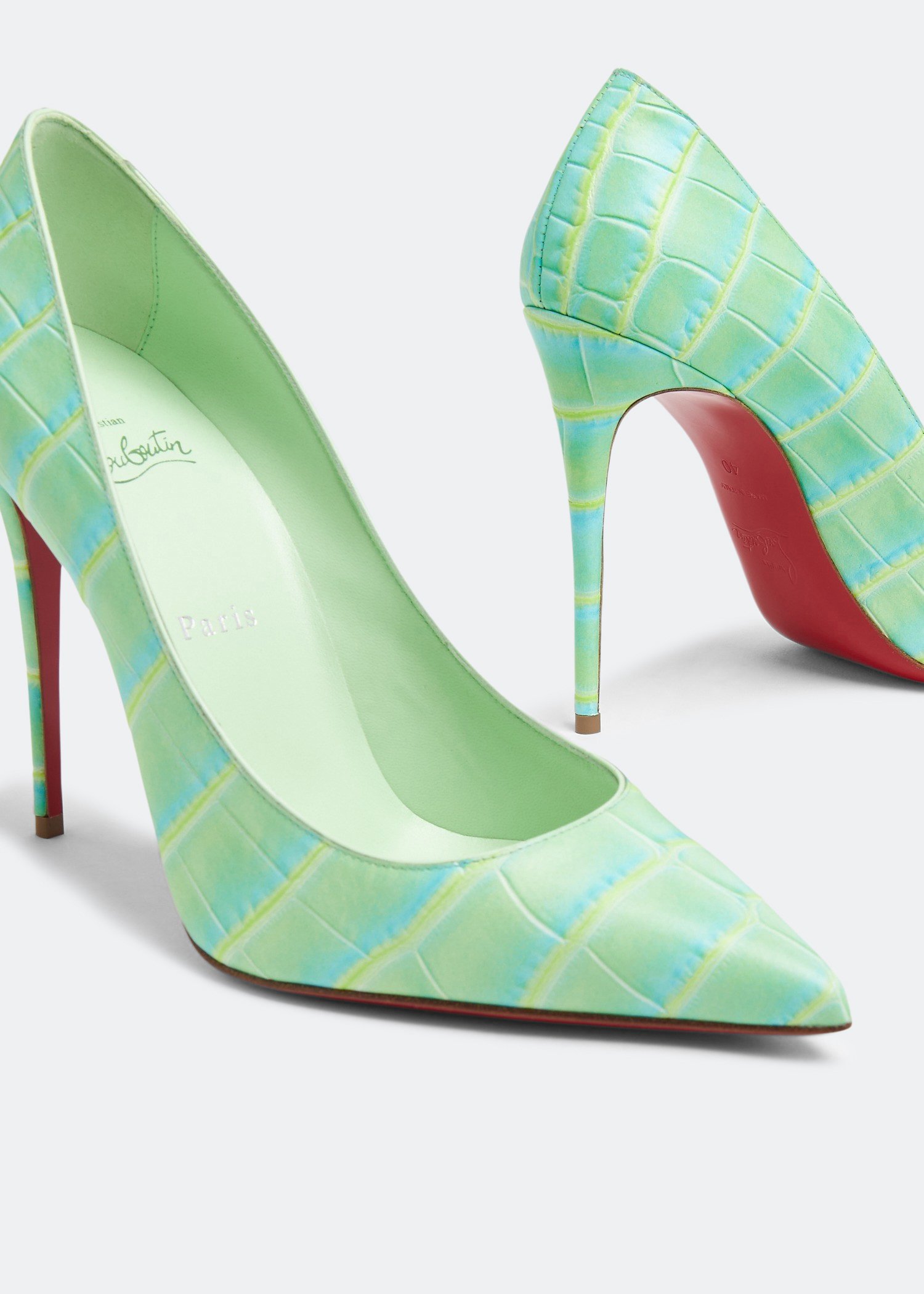 

Kate 100 pumps, Green