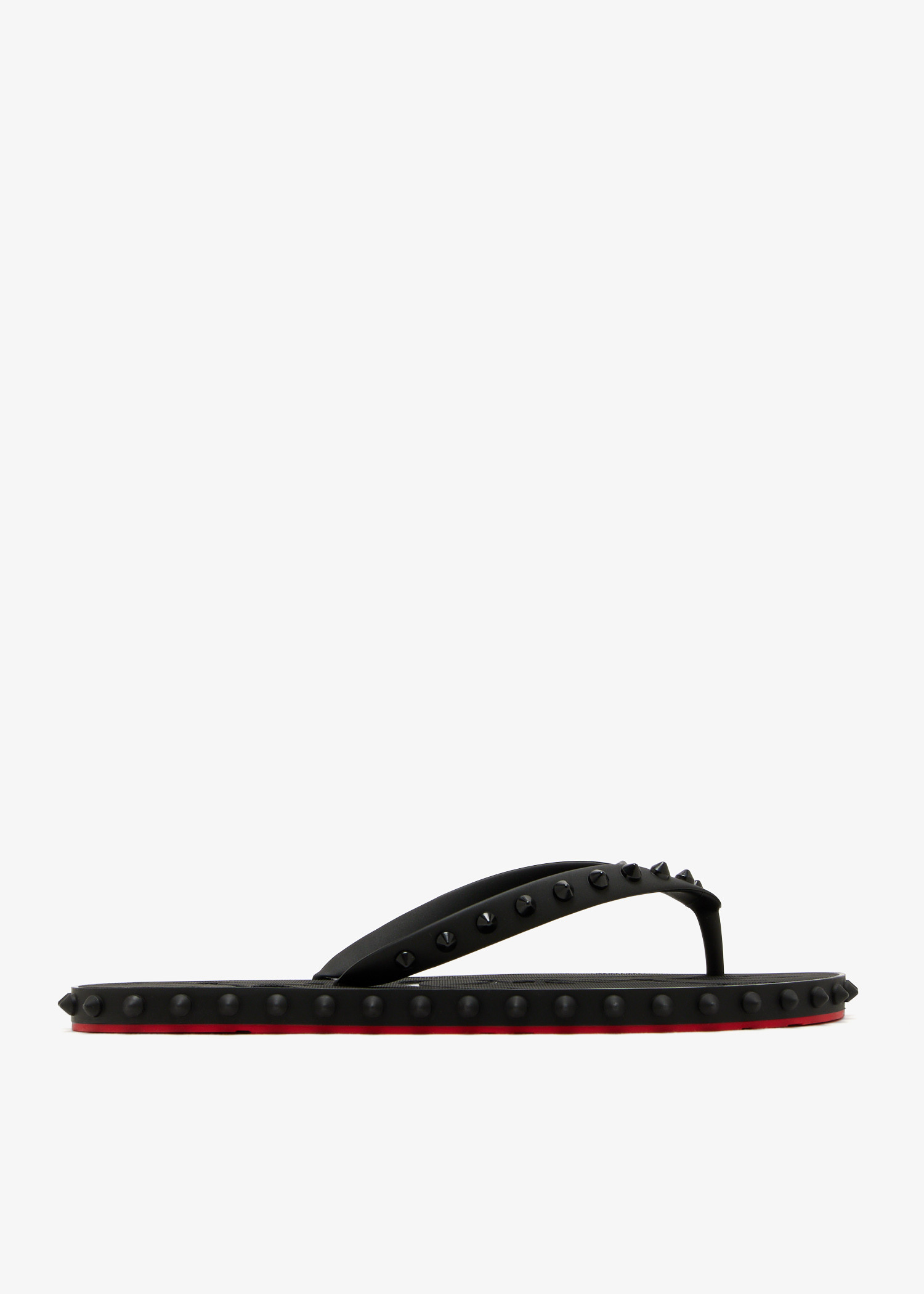 

Super Loubi flip flops, Black