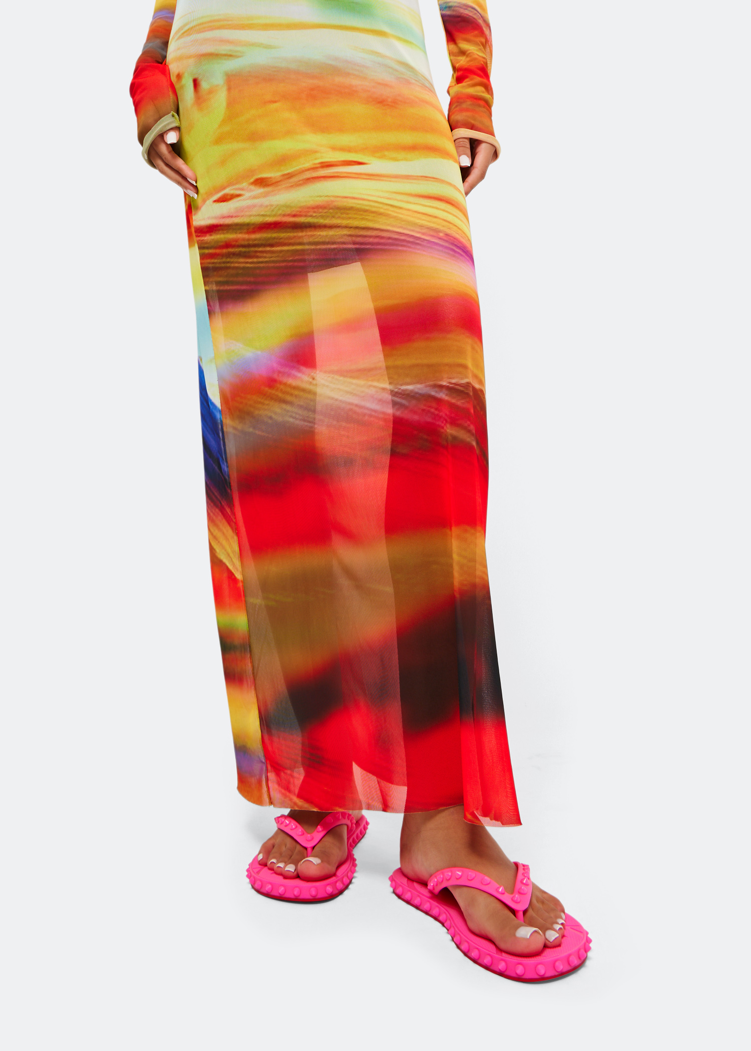 

Super Loubi flip flops, Pink