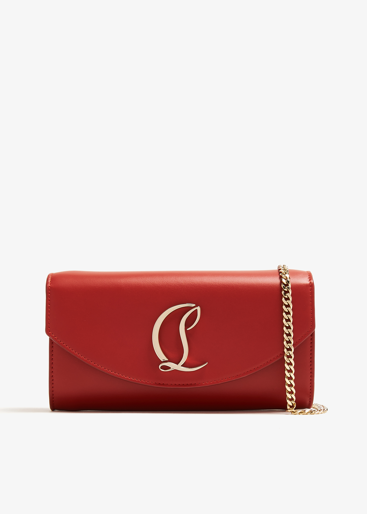 

Loubi54 chain wallet, Red