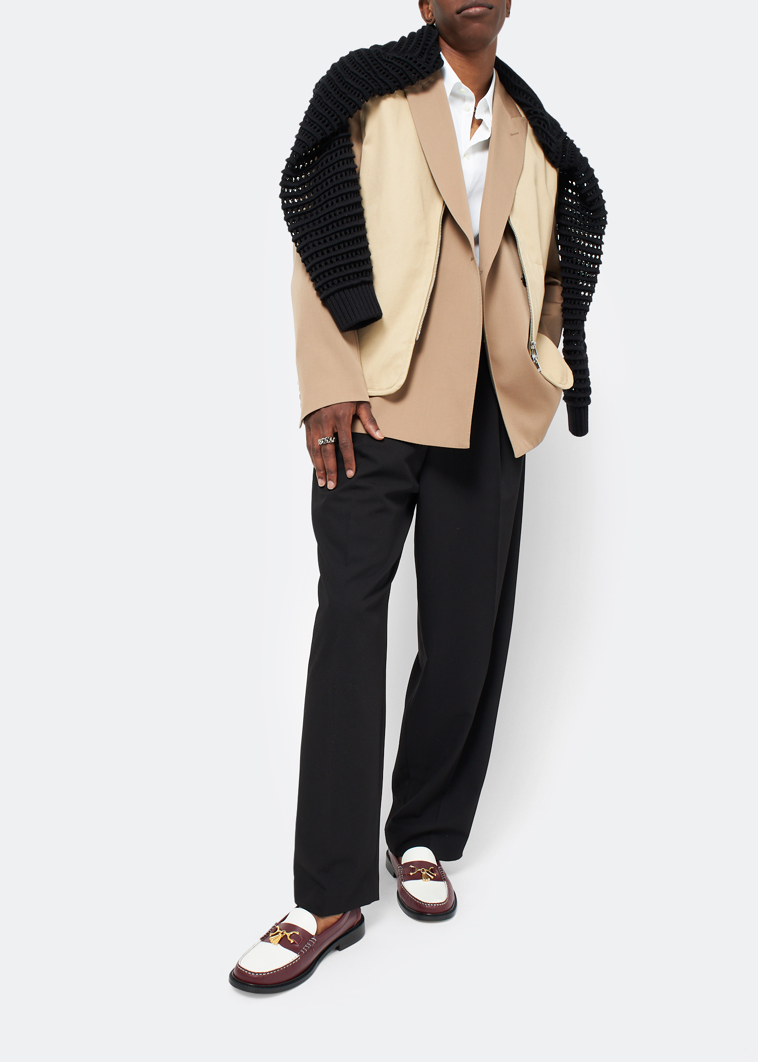 

Luxe Snaffle loafers, Burgundy
