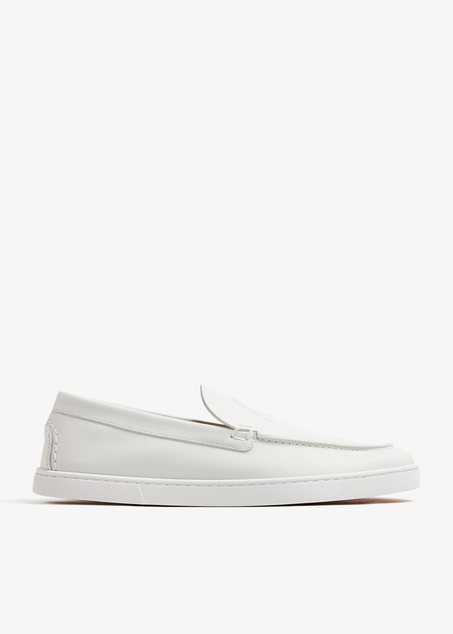 

Varsiboat loafers, White