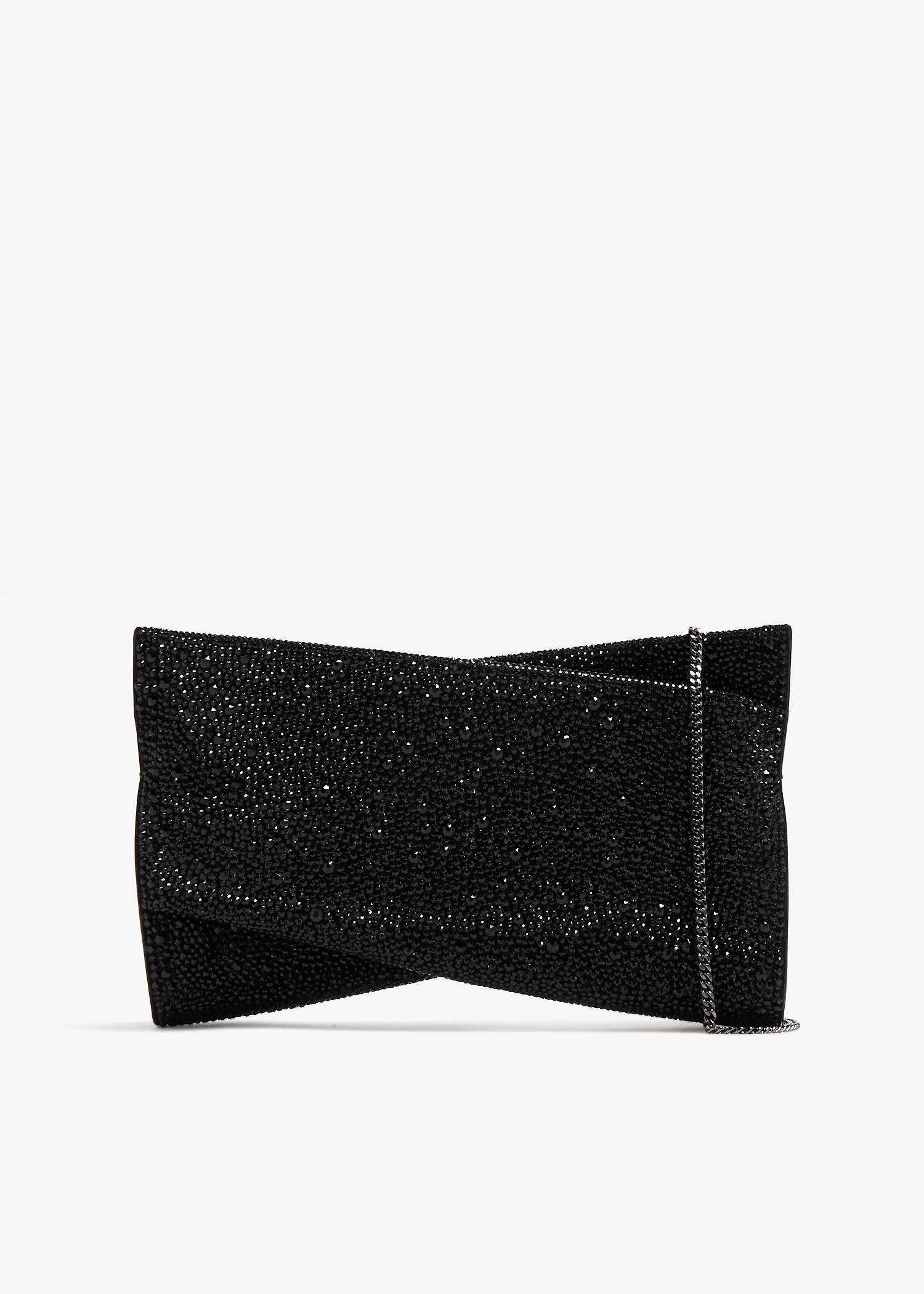 

Loubitwist small clutch, Black