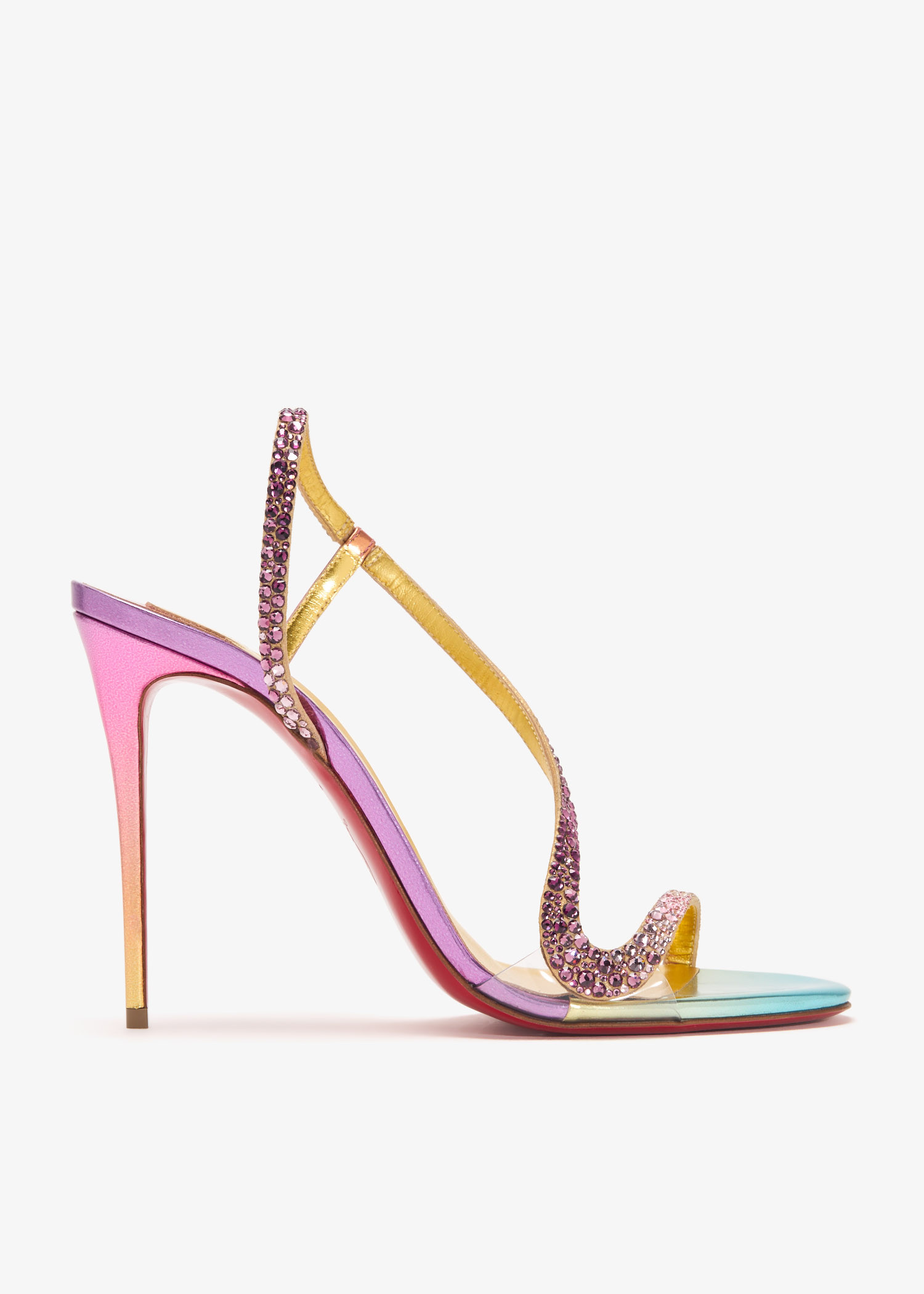 

Rosalie Strass sandals, Multicolored