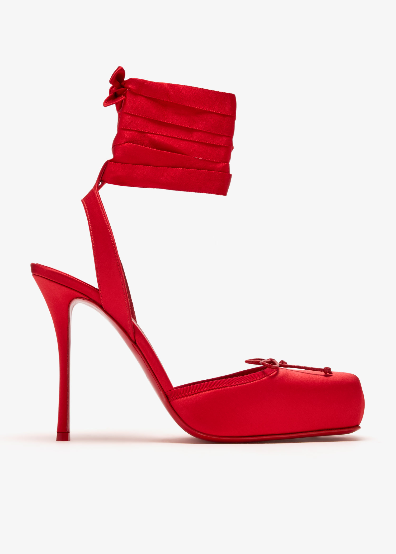 

Cassia lace-up 100 pumps, Red