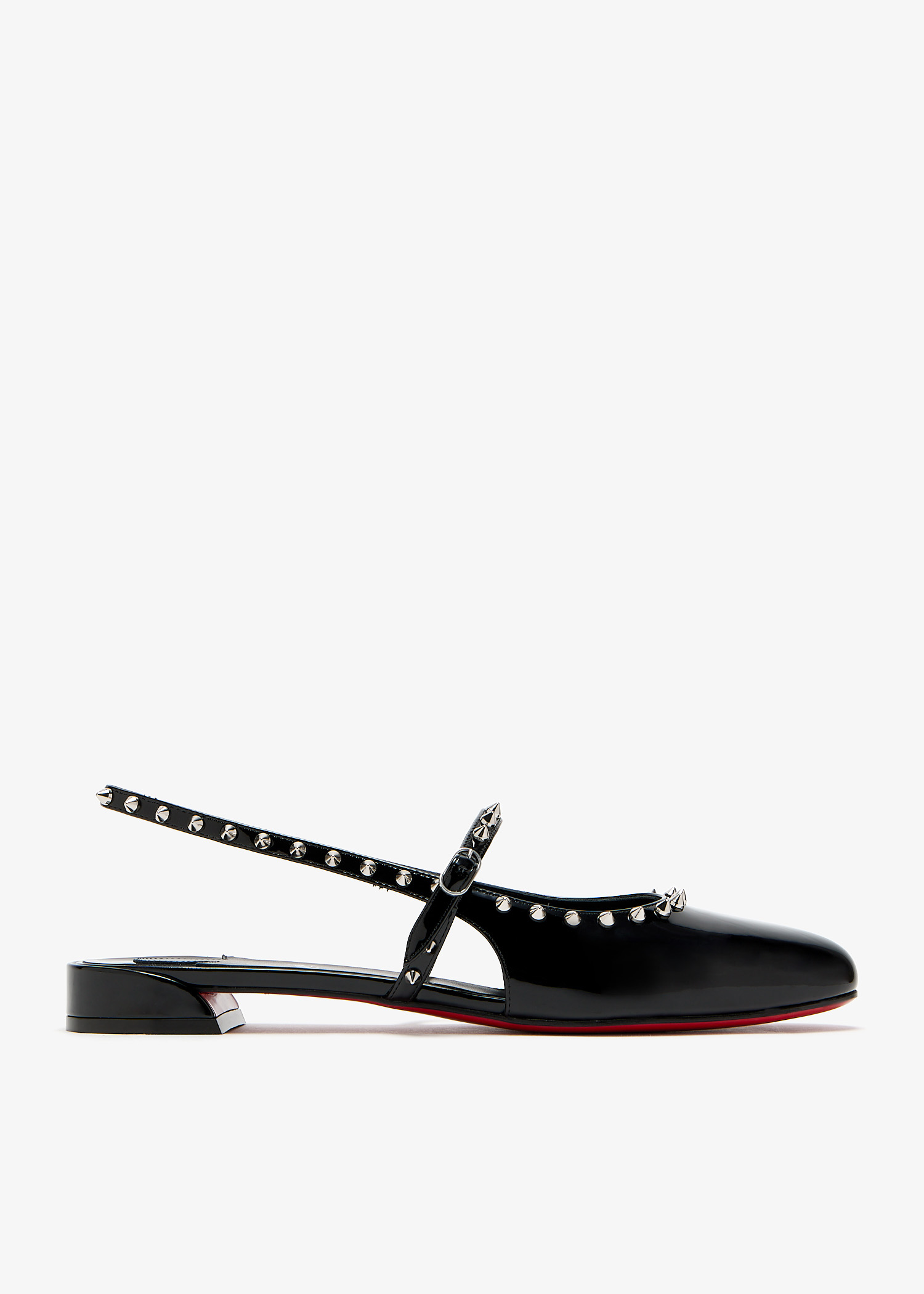 

Sweet Jane Spikes ballerinas, Black
