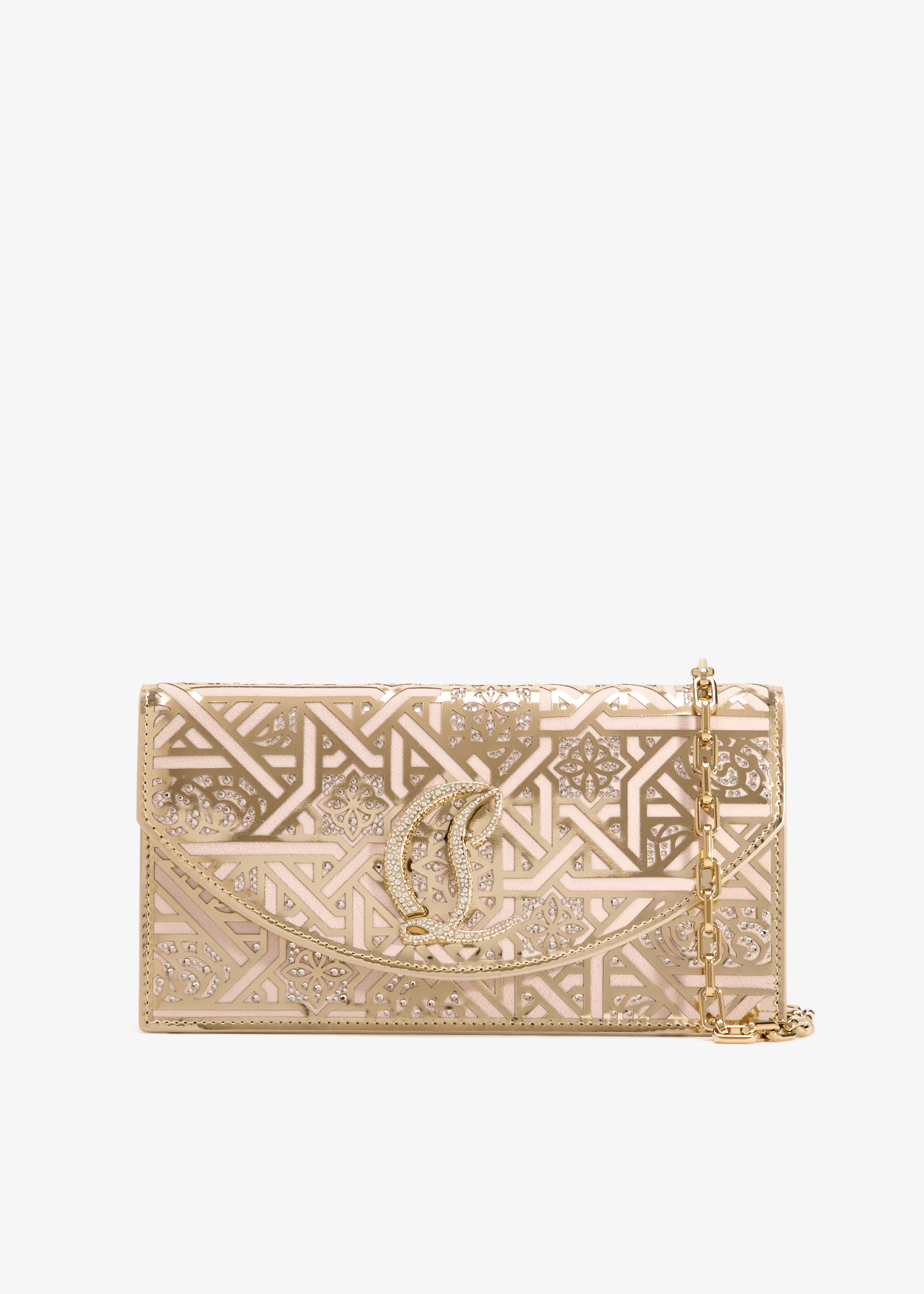 

Loubi54 clutch, Gold
